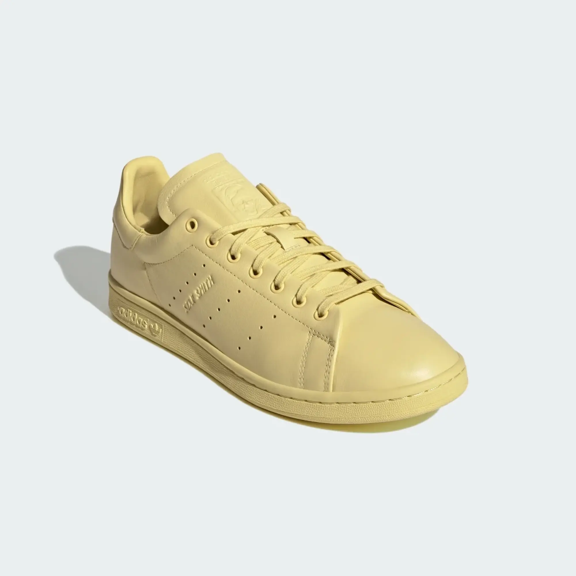 Adidas Men's Stan Smith Lux Sneaker Powder Yellow