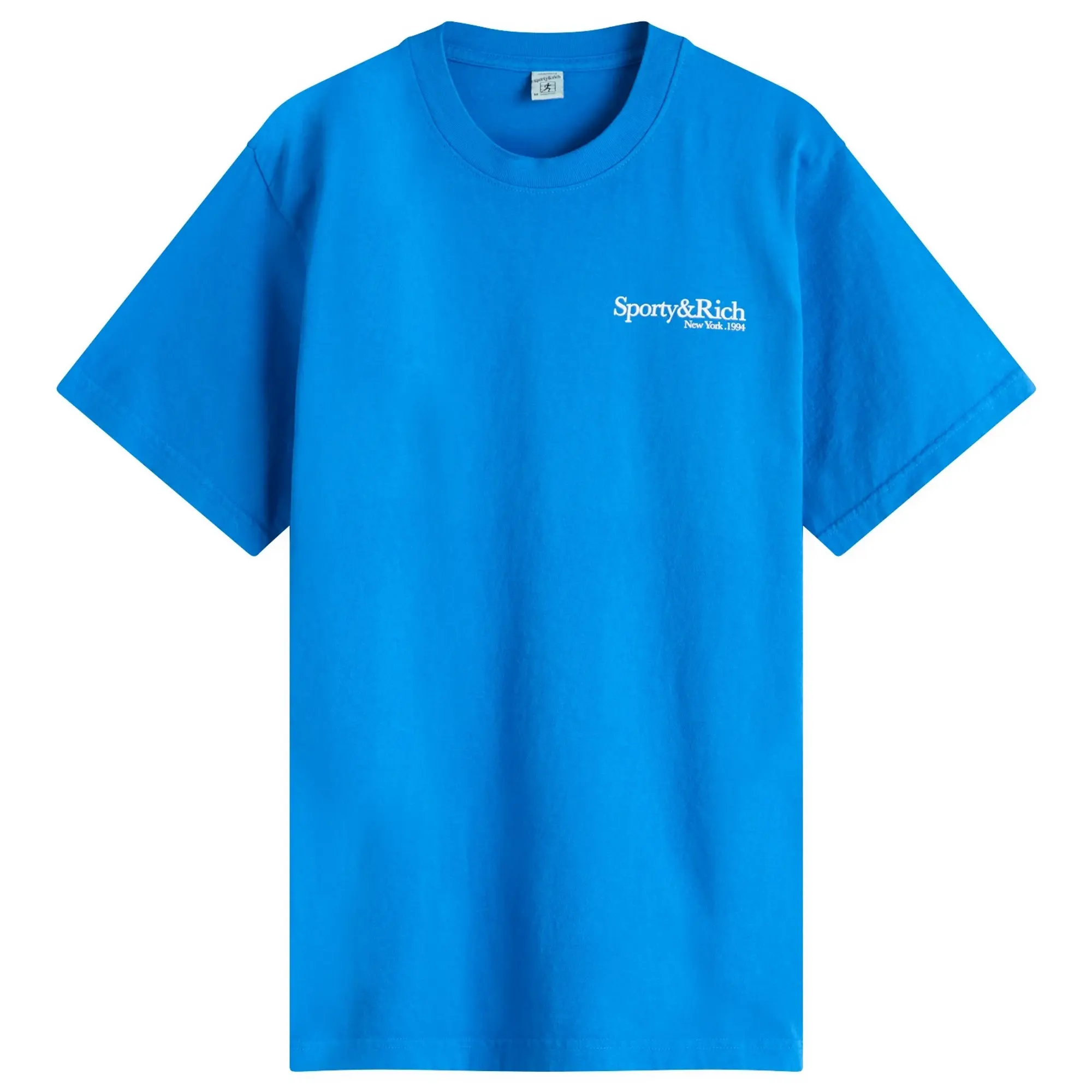 Sporty & Rich Women's Health is Wealth T-Shirt Paris Blue