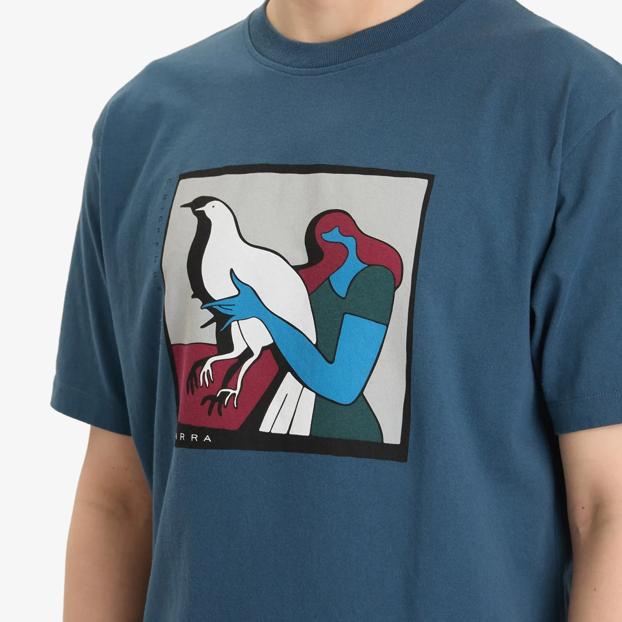 By Parra Men's Look At It T-Shirt Dark Blue