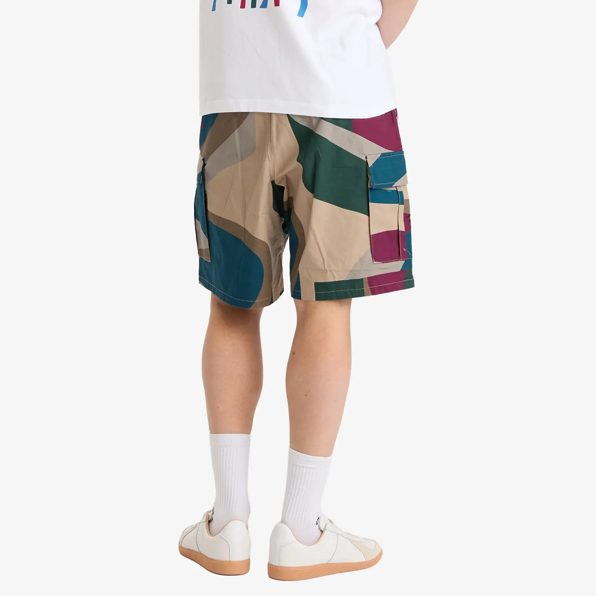 By Parra Men's The Wall Camo Shorts Sand