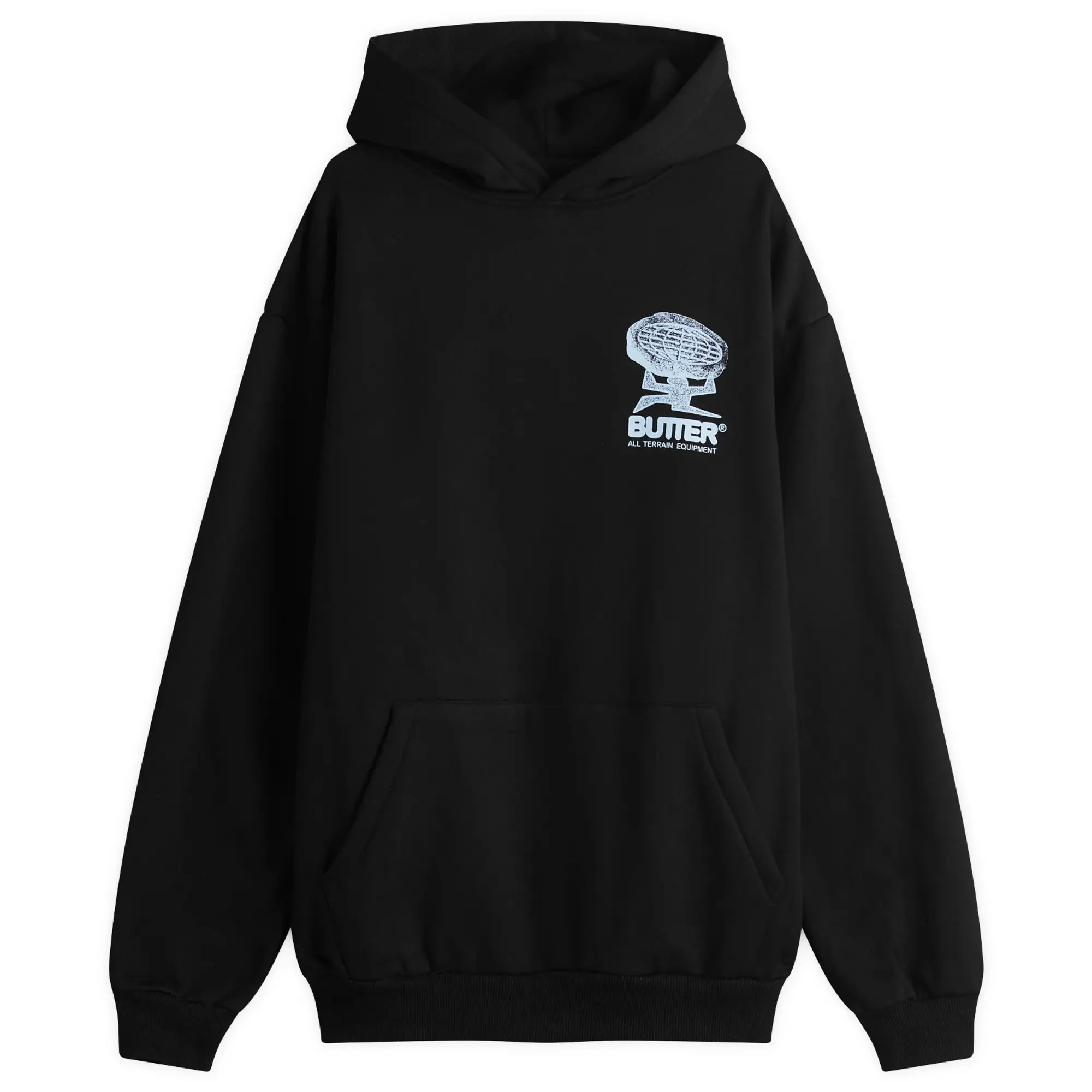 Butter Goods Men's Terrain Pullover Hoody Black