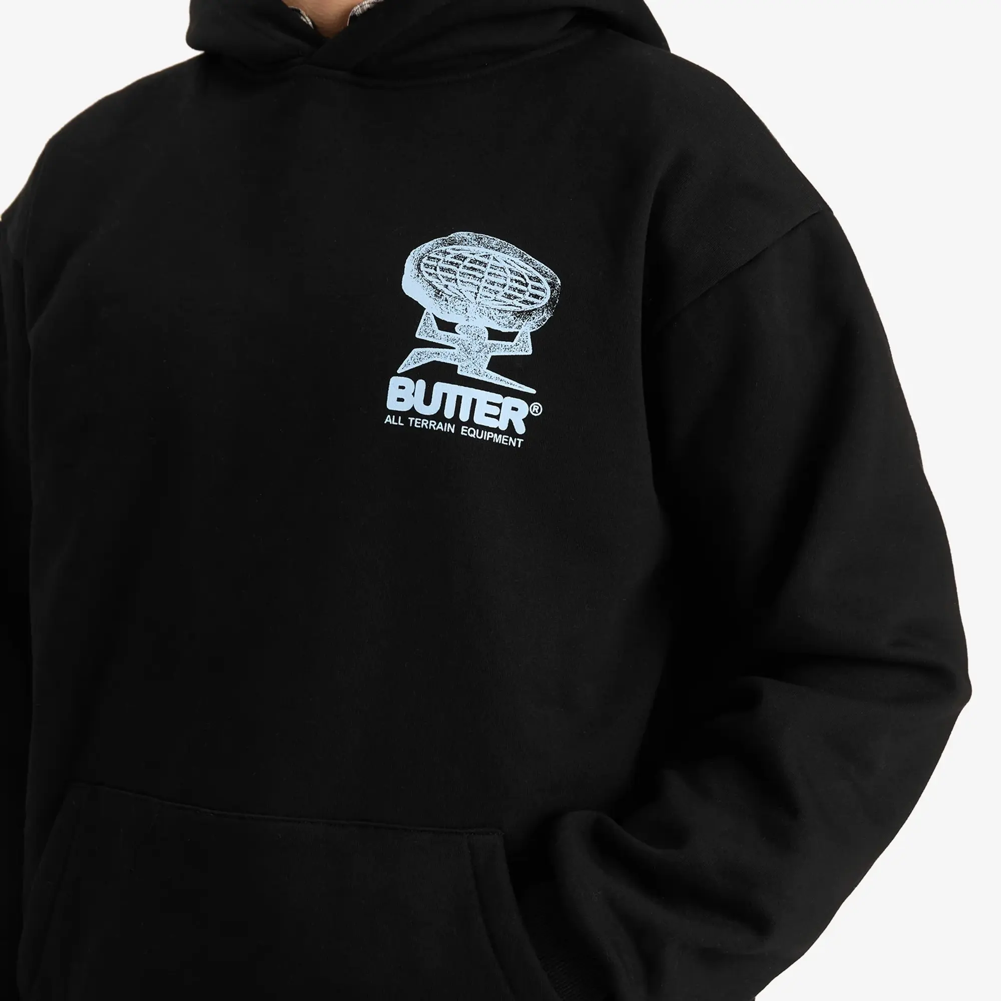 Butter Goods Men's Terrain Pullover Hoody Black