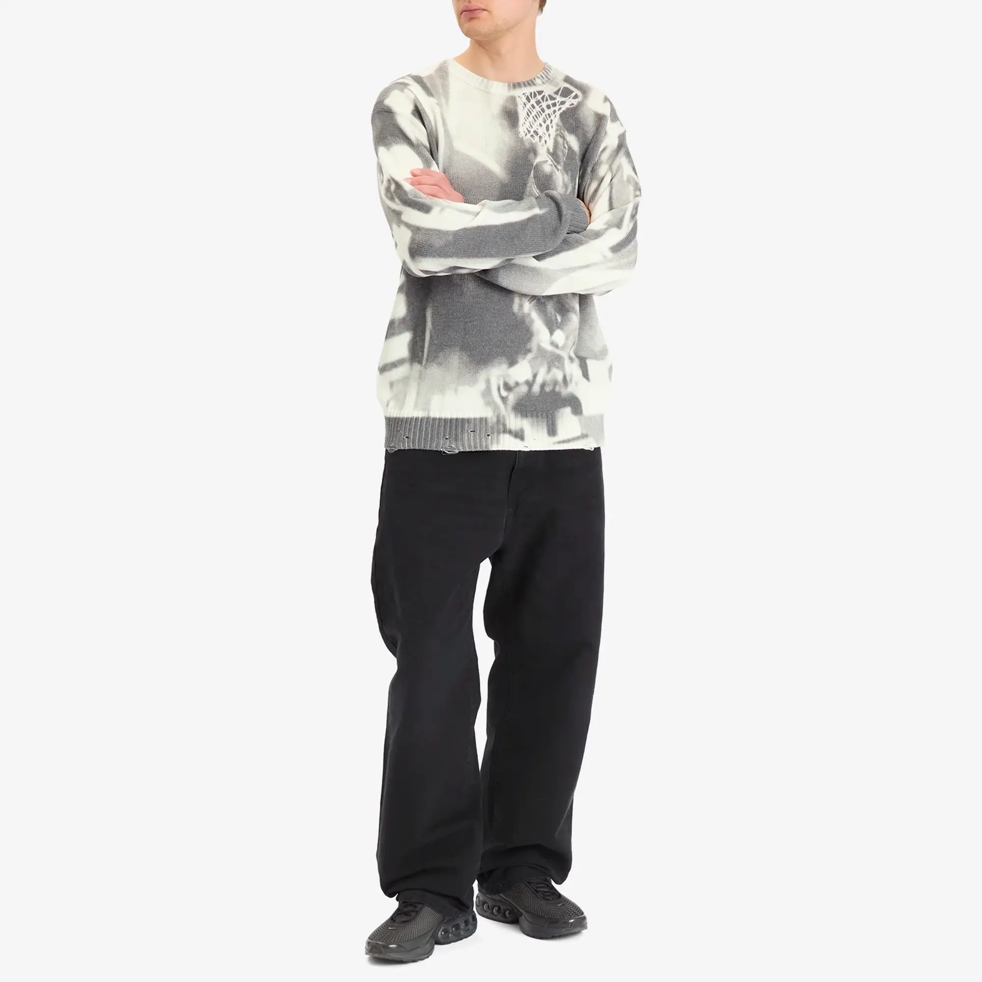 Air Jordan Men's Knit Sweater Sail