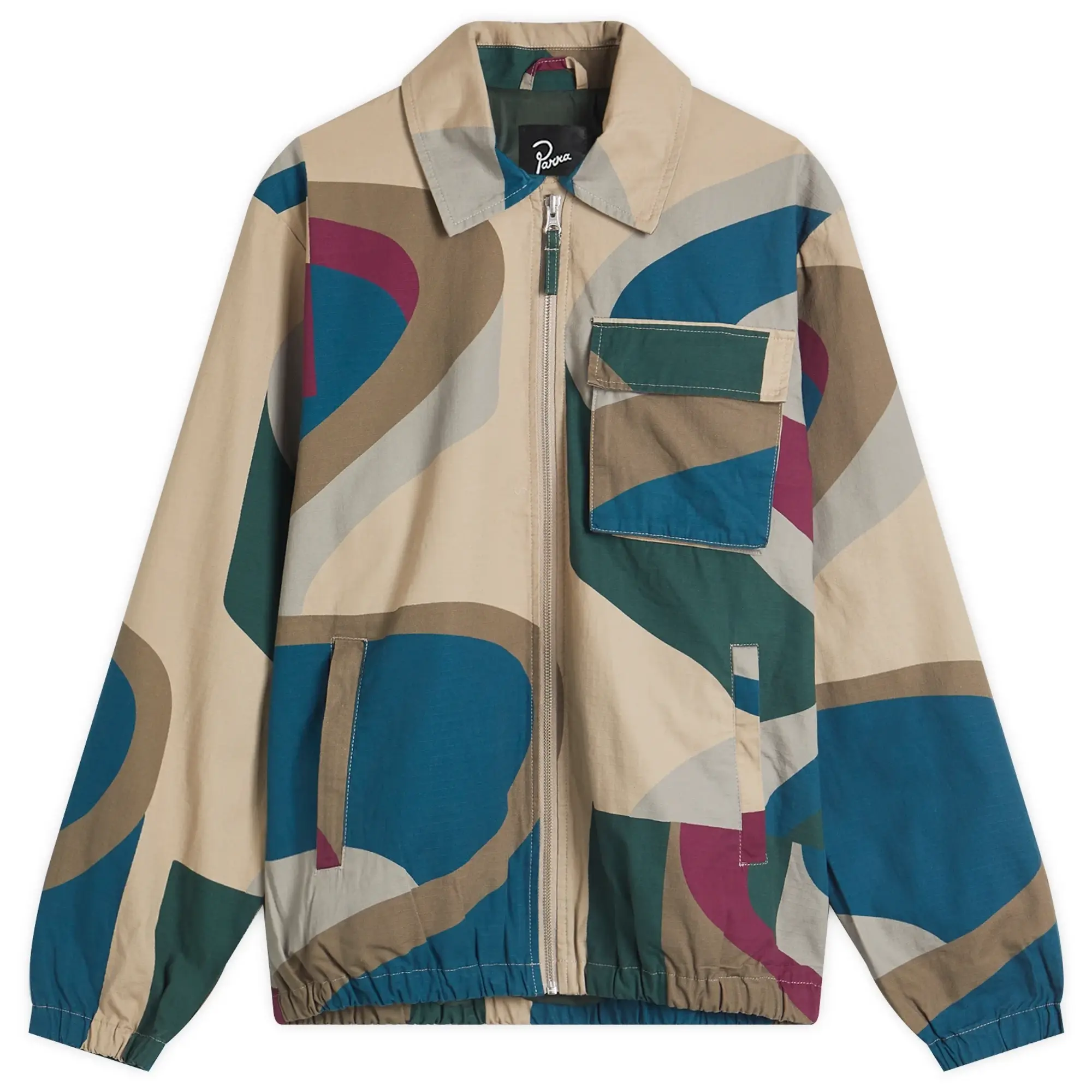 By Parra Men's The Wall Camo Jacket Sand