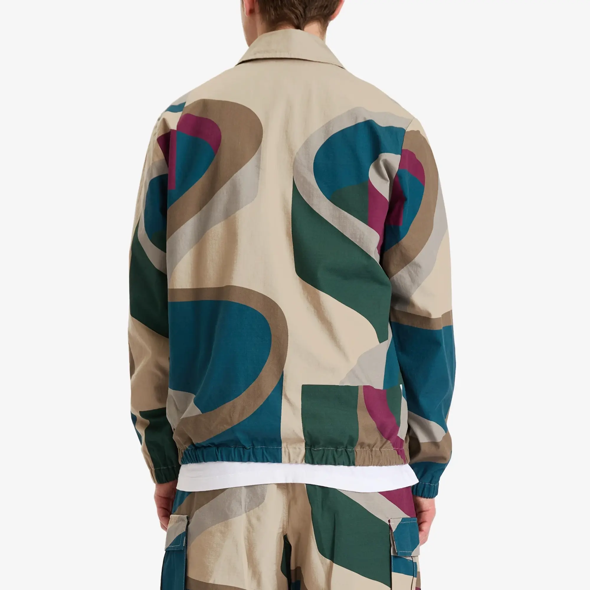 By Parra Men's The Wall Camo Jacket Sand