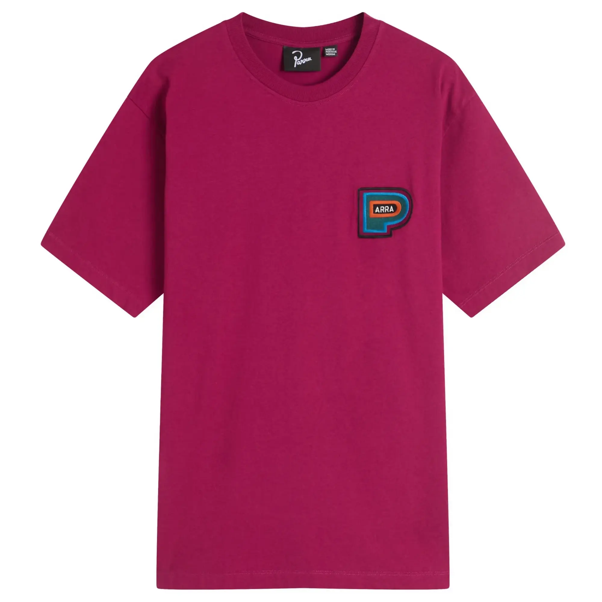 By Parra Men's Repeat Pea T-Shirt Dark Magenta