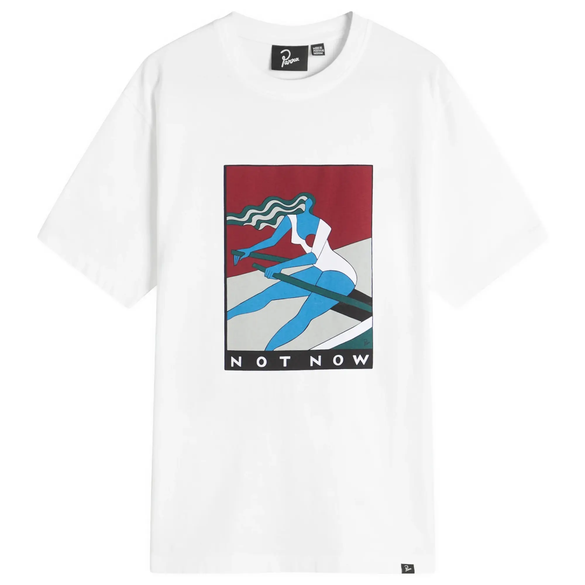 By Parra Men's Into Nowhere T-Shirt White