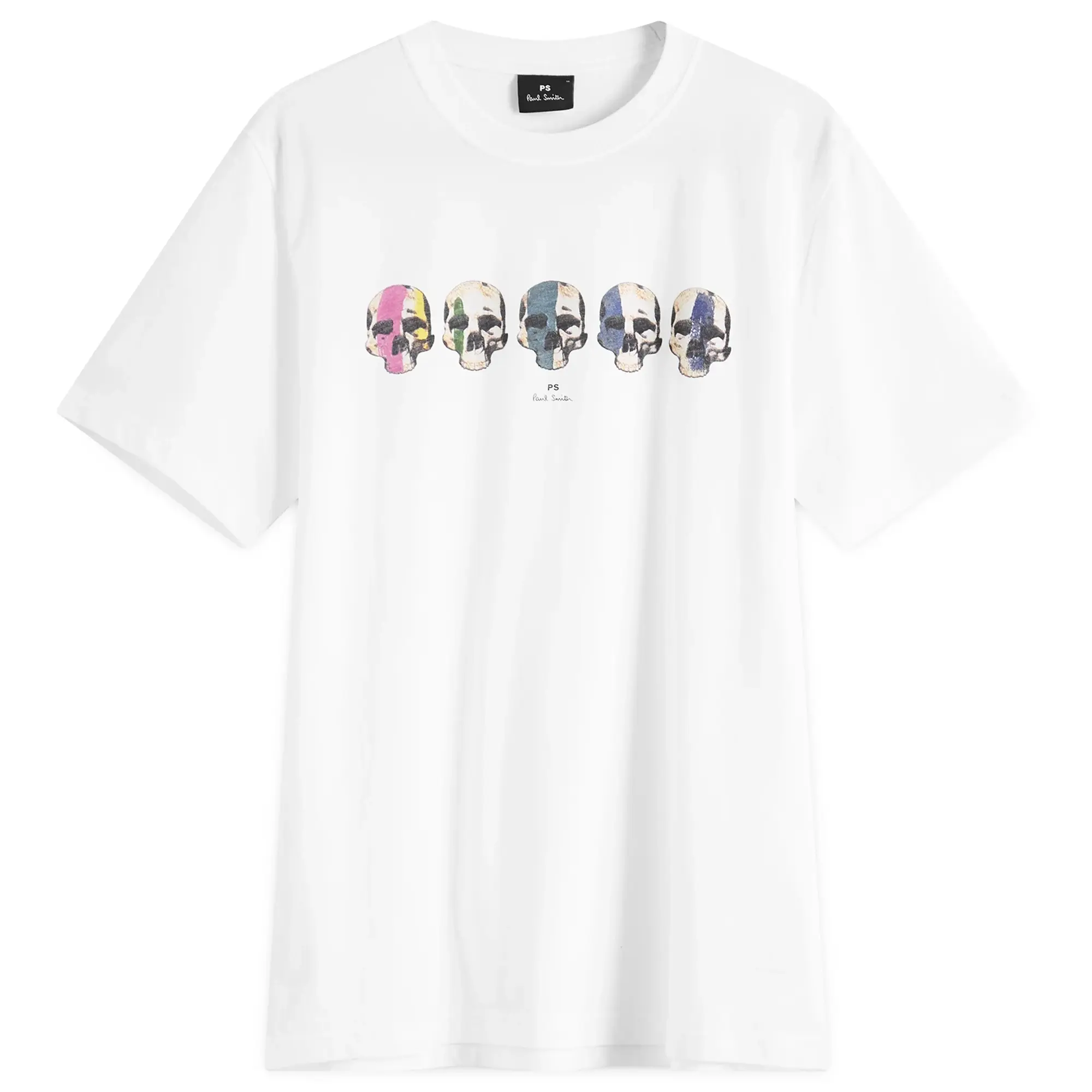 Paul Smith Men's Multi Skull T-Shirt White