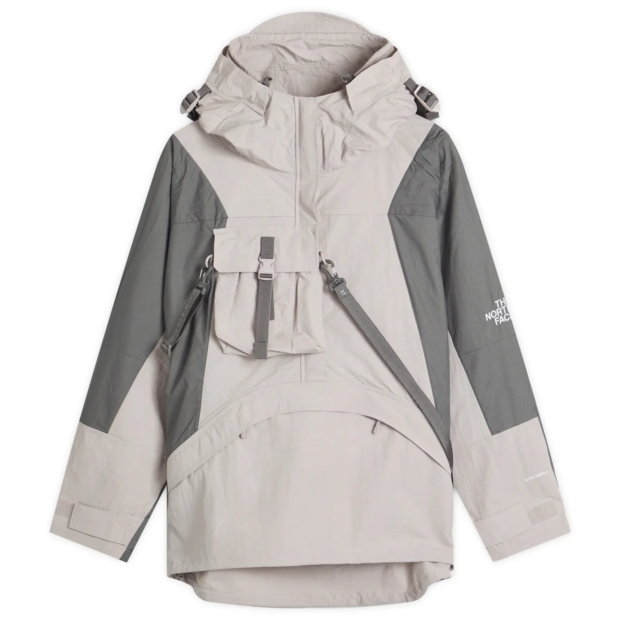 The North Face Men's Lightweight Anorak Jacket Moonstone Grey/Smoked Pearl