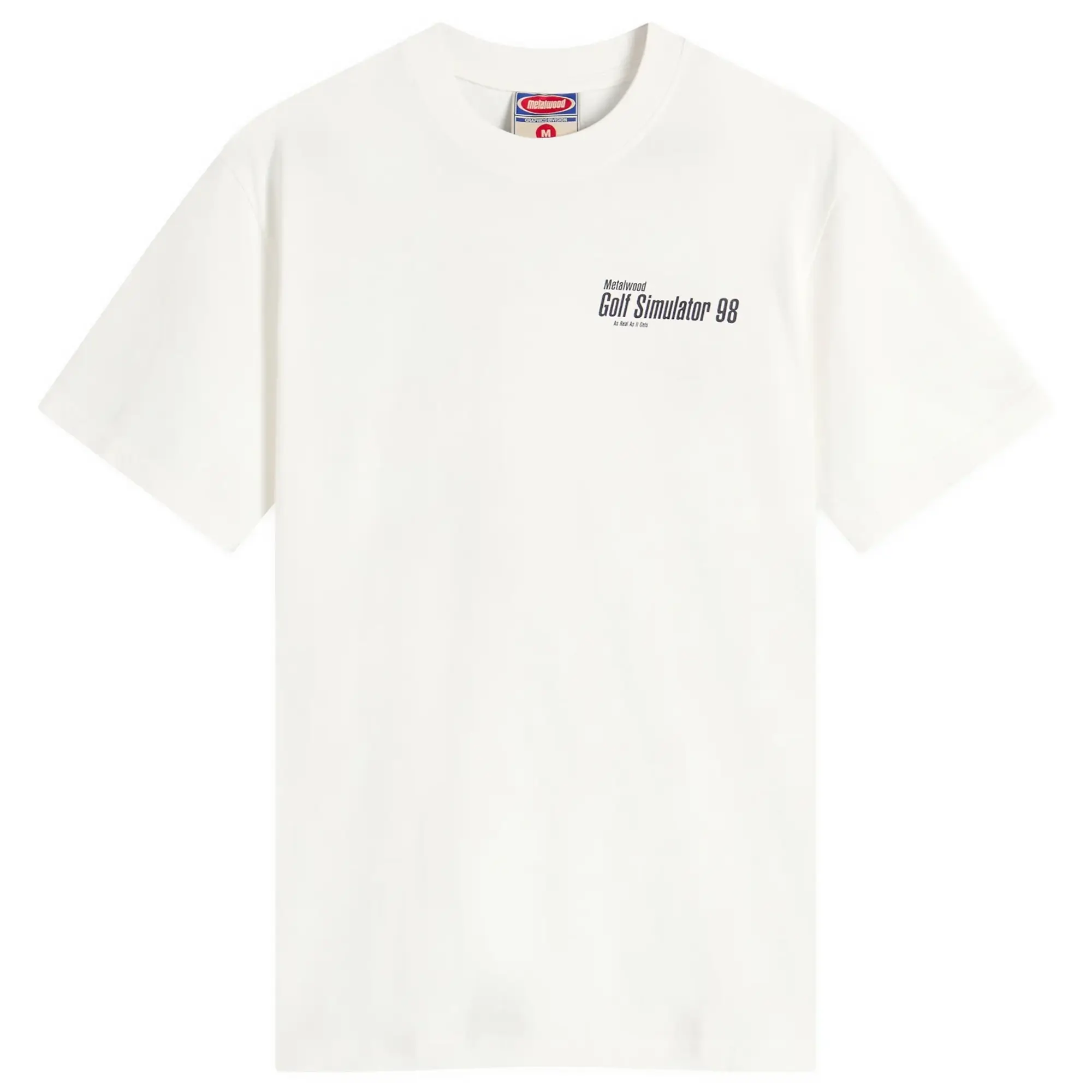 Metalwood Studio Men's Simulator 98 T-Shirt White