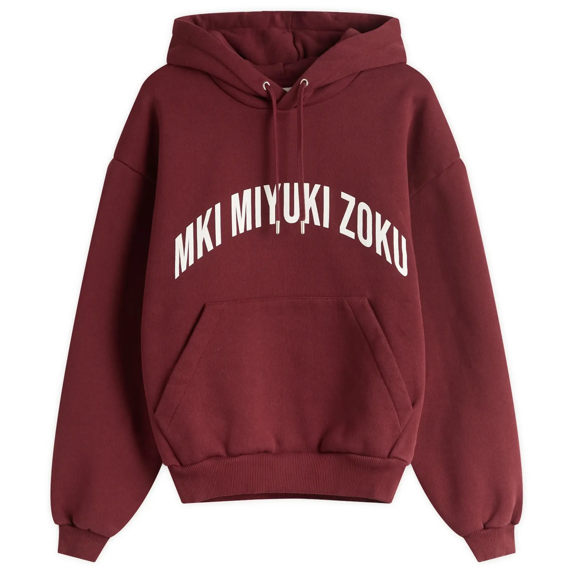 MKI Women's Arch Hoodie Presented by END. Burgundy/White