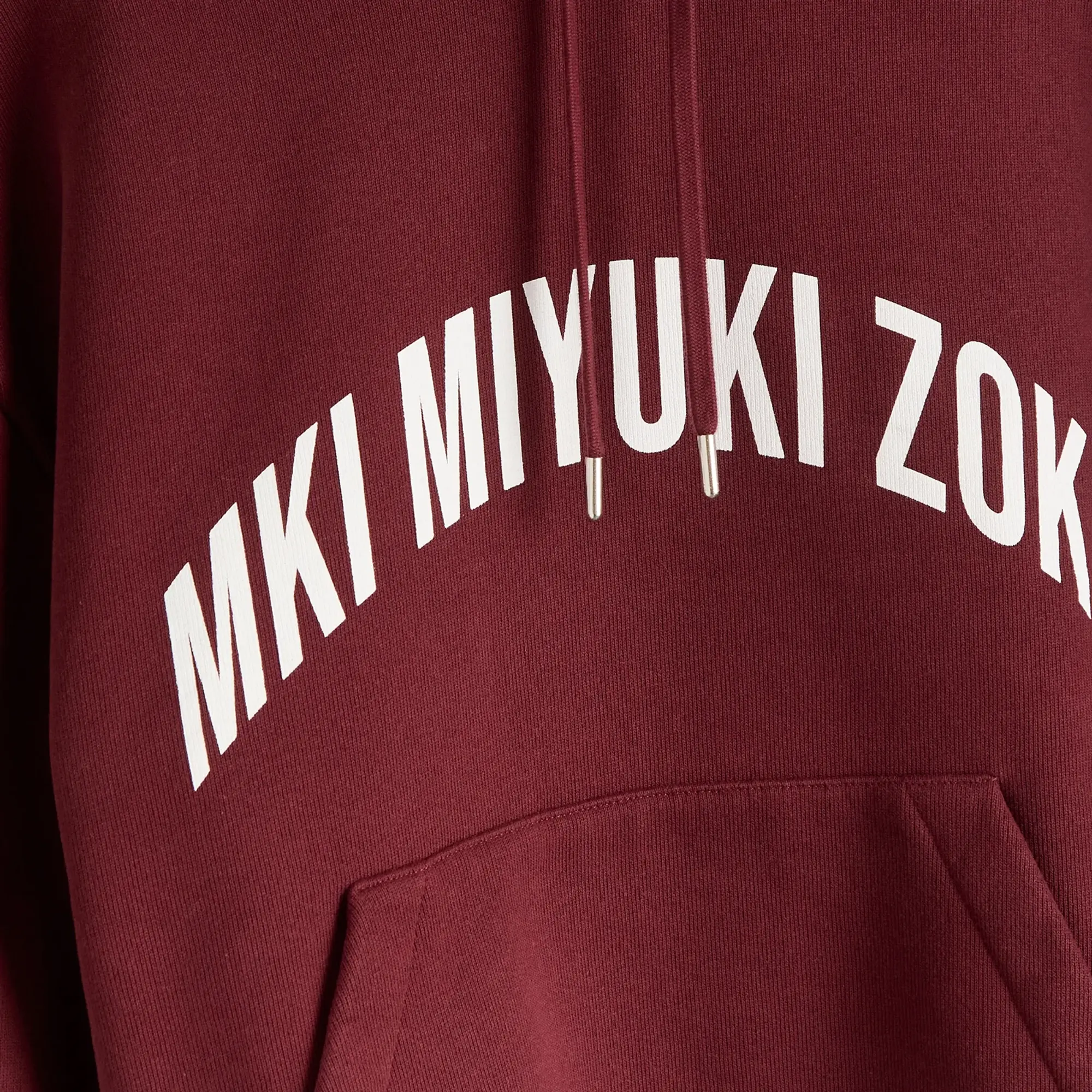 MKI Women's Arch Hoodie Presented by END. Burgundy/White