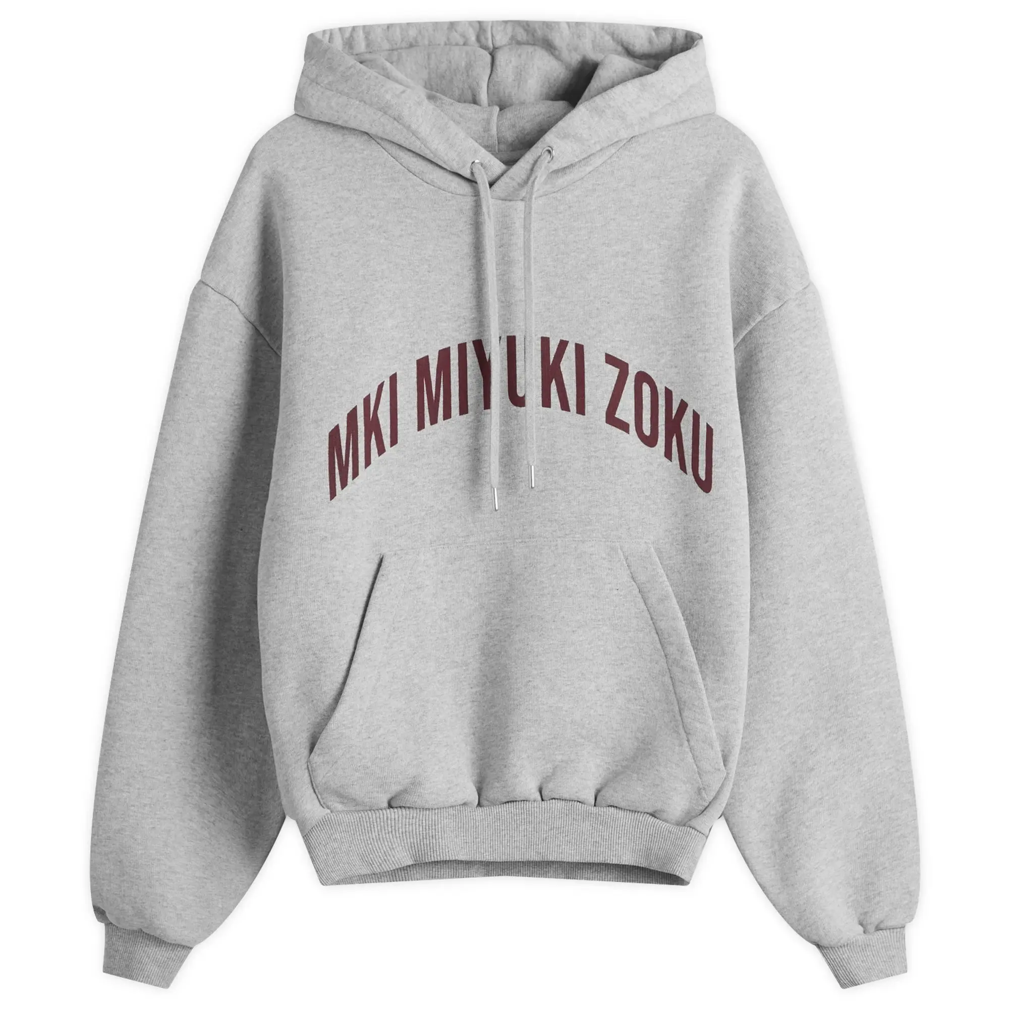MKI Women's Arch Hoodie Presented by END. Grey/Burgundy