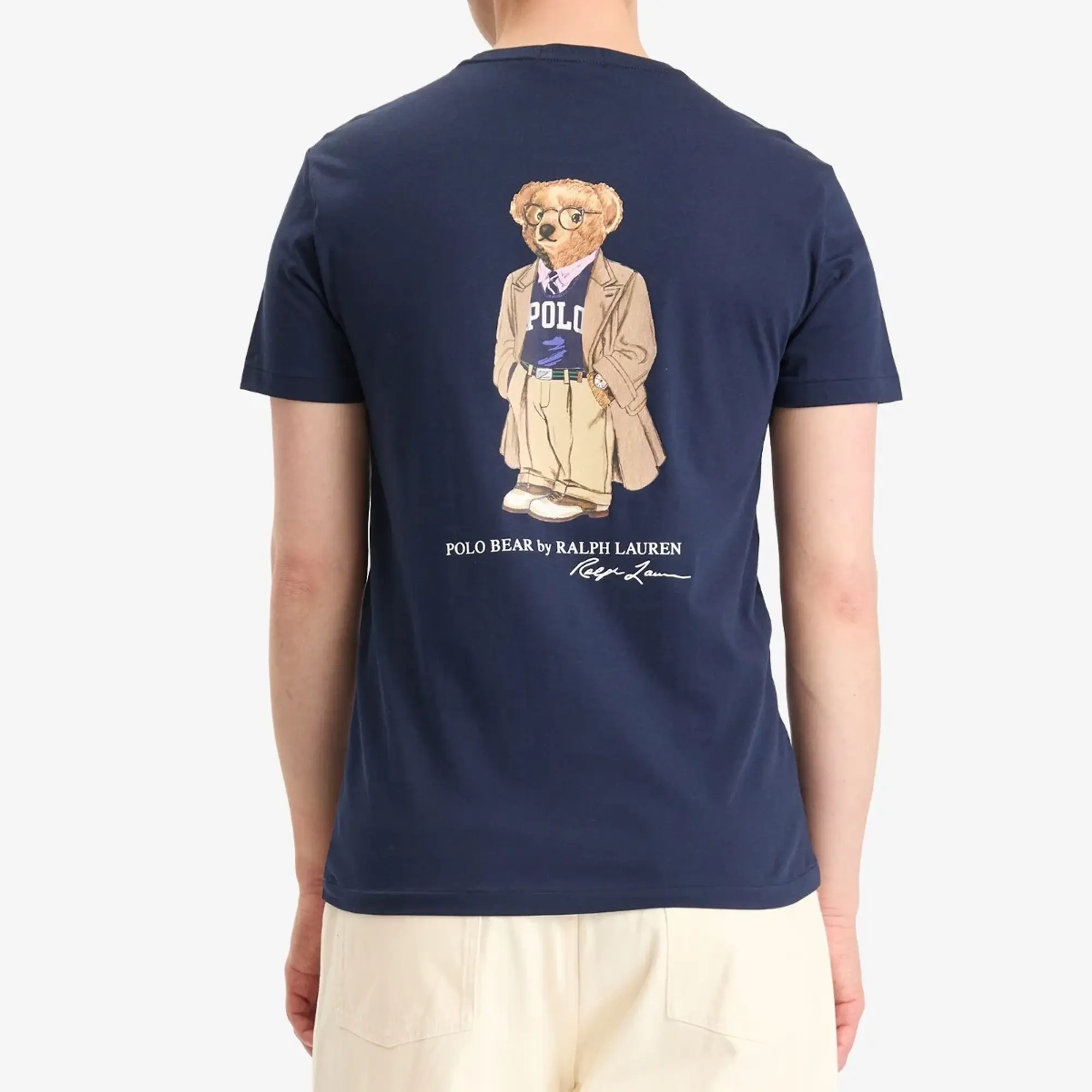 Polo Ralph Lauren Men's Bear Pocket T-Shirt Newport Navy