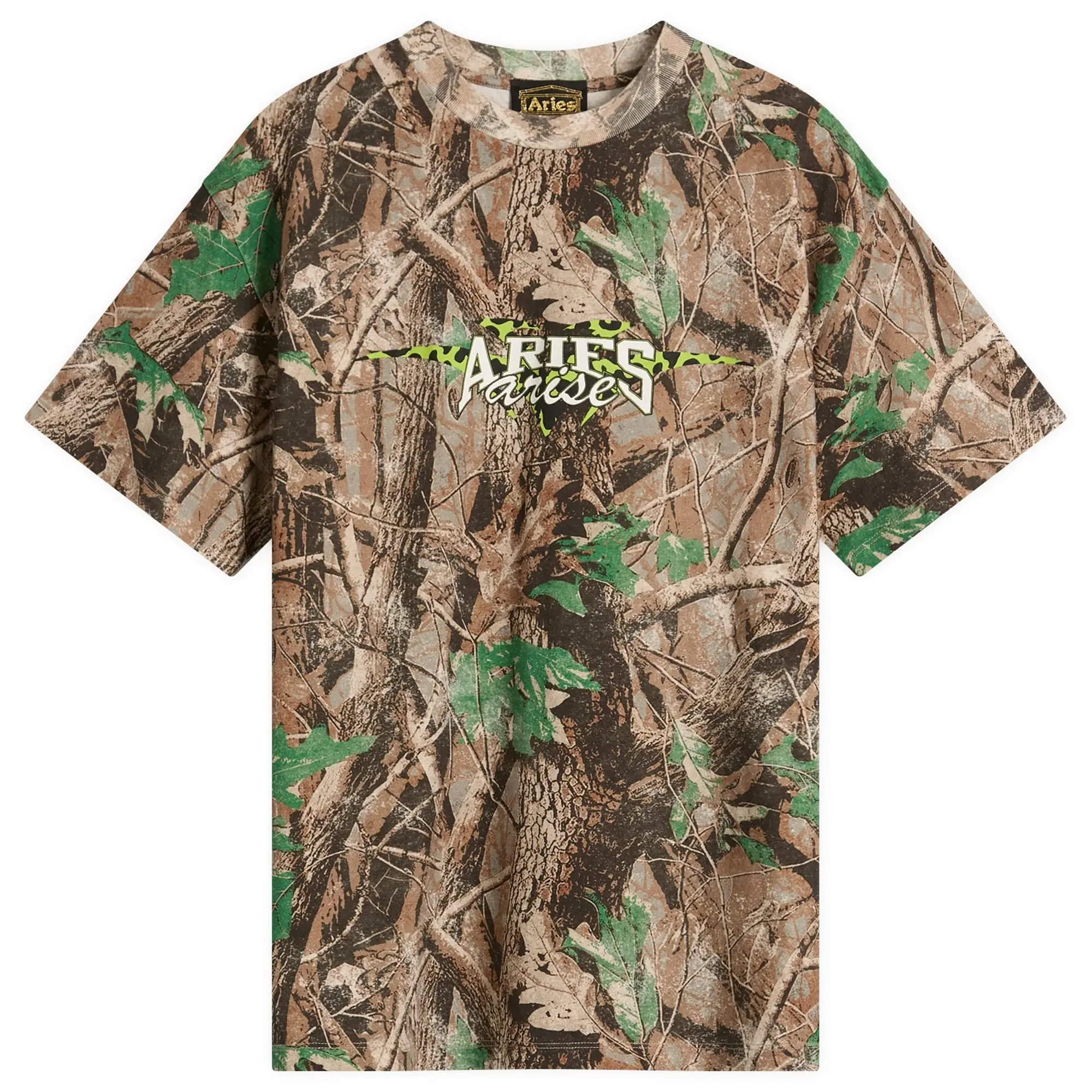 END. x Aries Moto Dodgem T-Shirt Camo