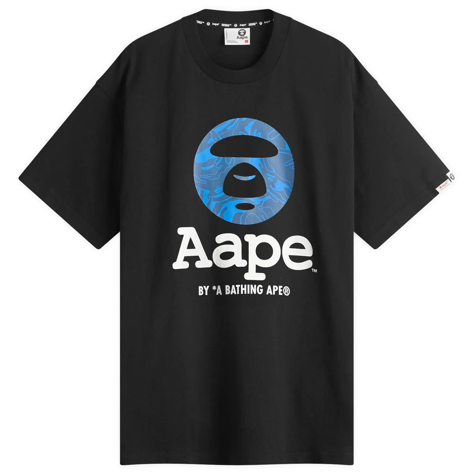 AAPE OG Moonface T-Shirt Black