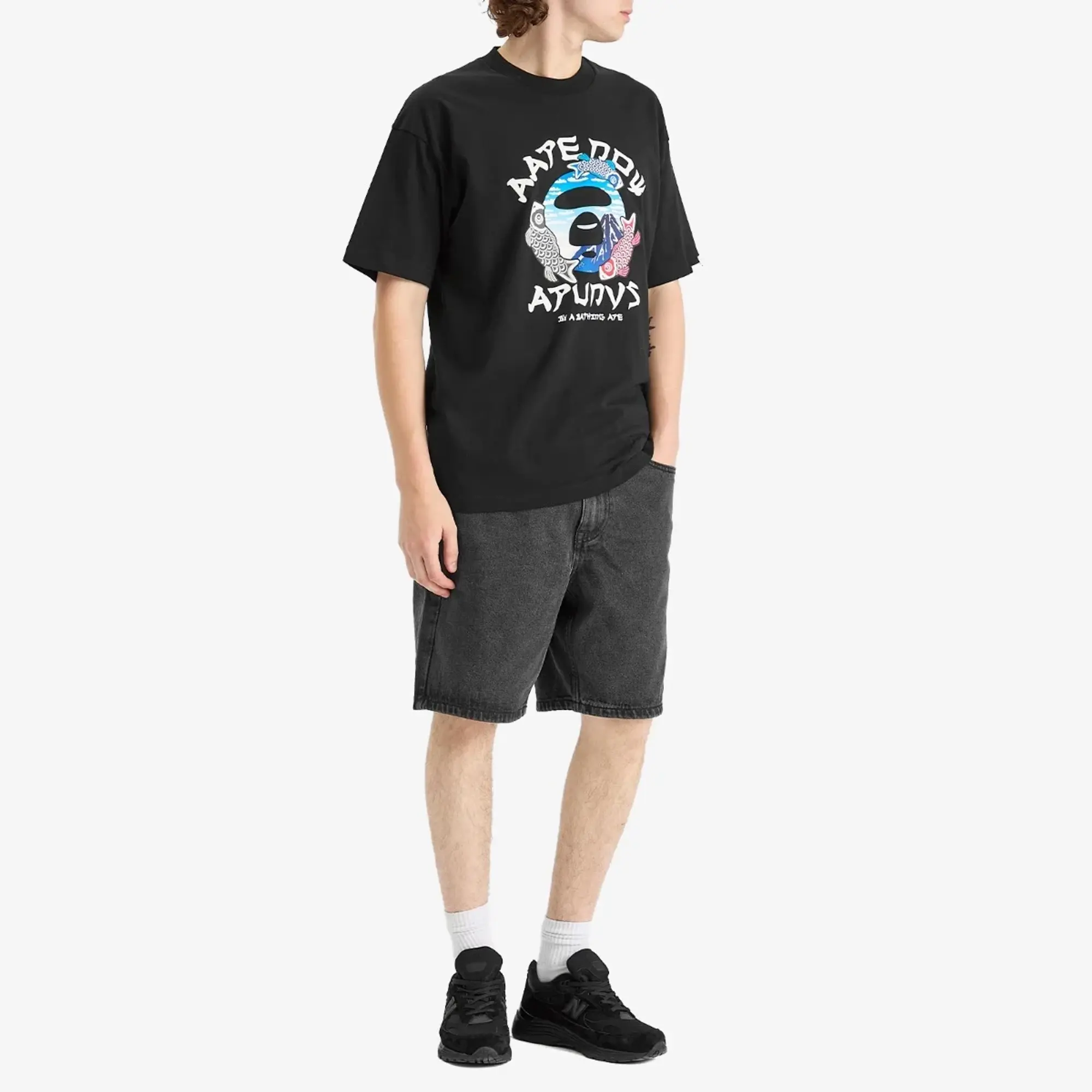 AAPE Japan T-Shirt Black