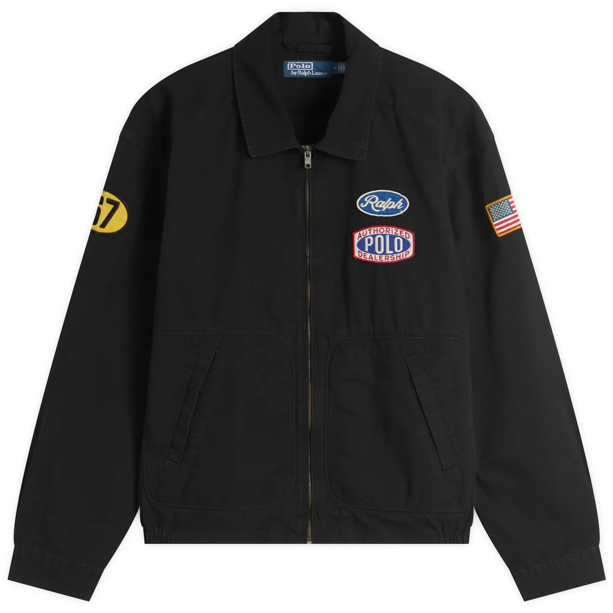 Polo Ralph Lauren Men's Ralph's Garage Work Jacket Polo Black