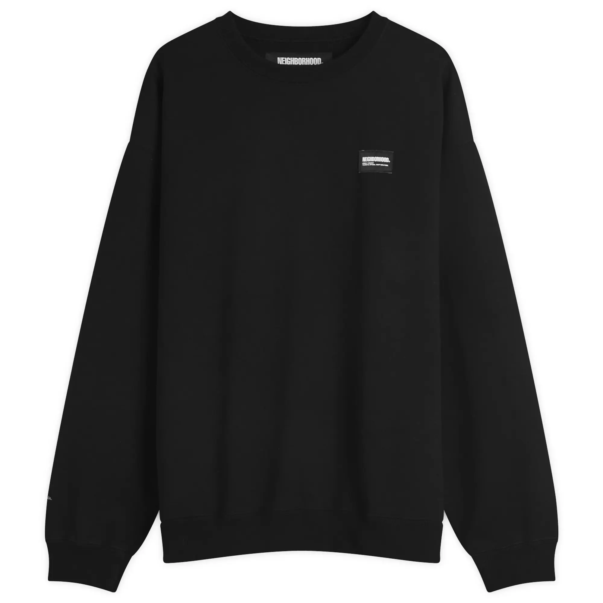 Neighborhood Men's Plain Sweatshirt Black