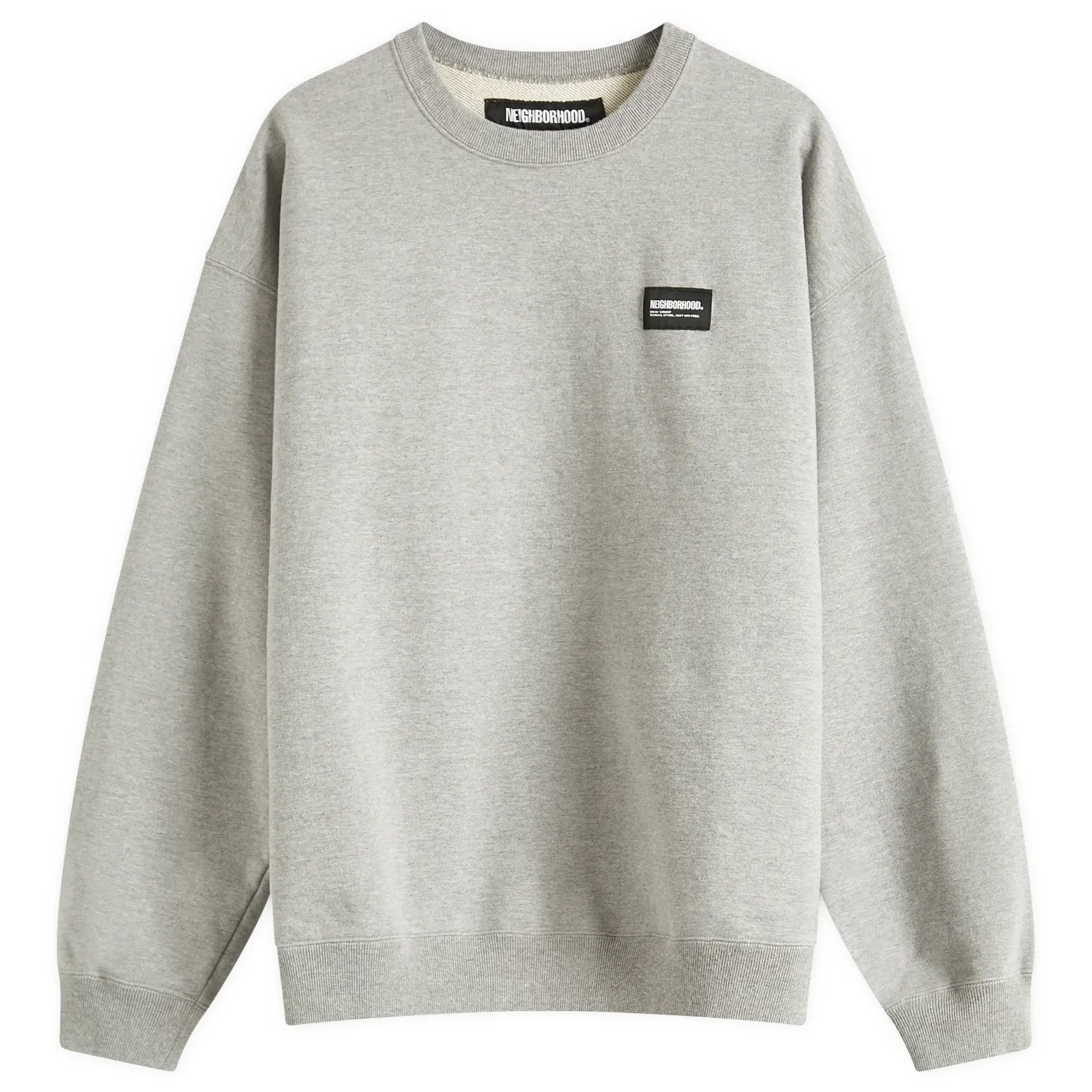 Neighborhood Men's Plain Sweatshirt Gray