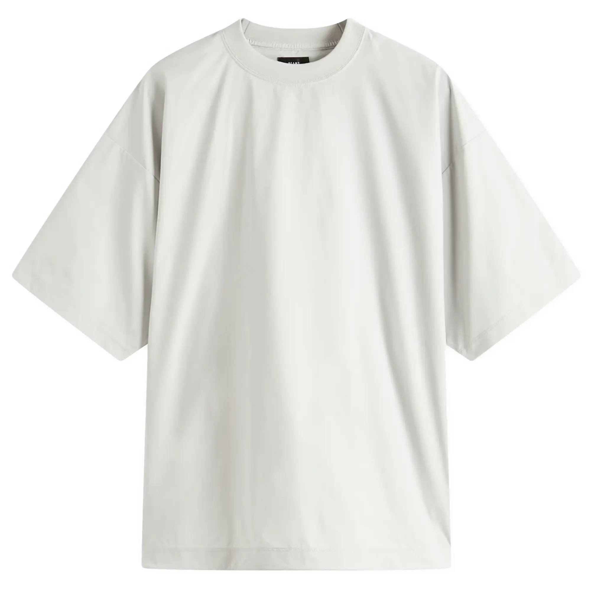 BEAMS Men's Tech Loose Tee Light Grey