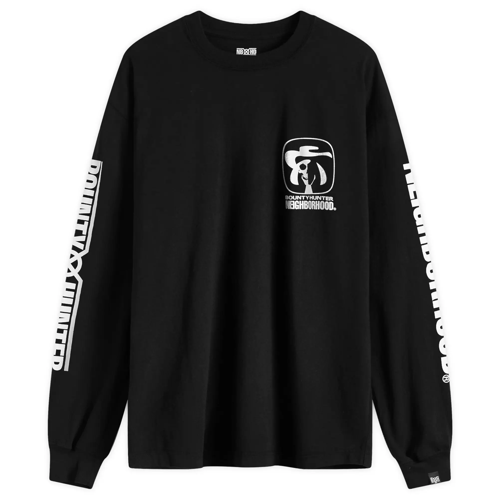 Neighborhood Men's x Bounty Hunter LS-1 T-shirt Black