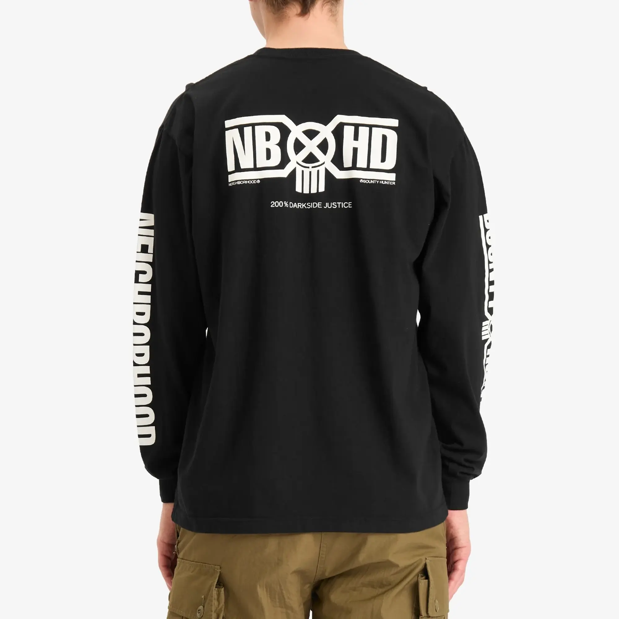 Neighborhood Men's x Bounty Hunter LS-1 T-shirt Black