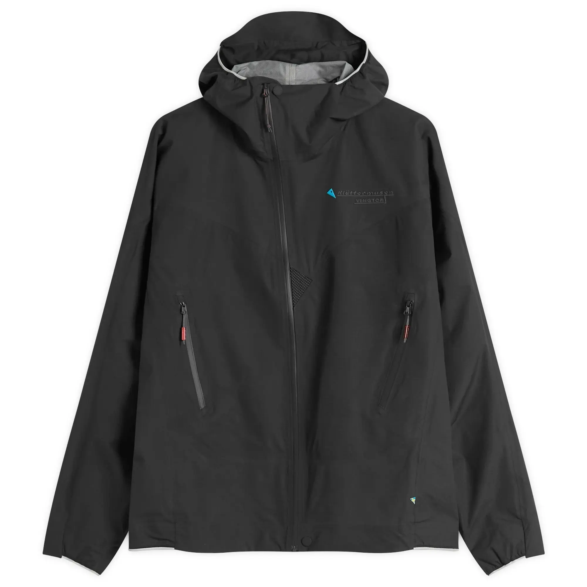 Klättermusen Men's Vingtor Hooded Jacket Black