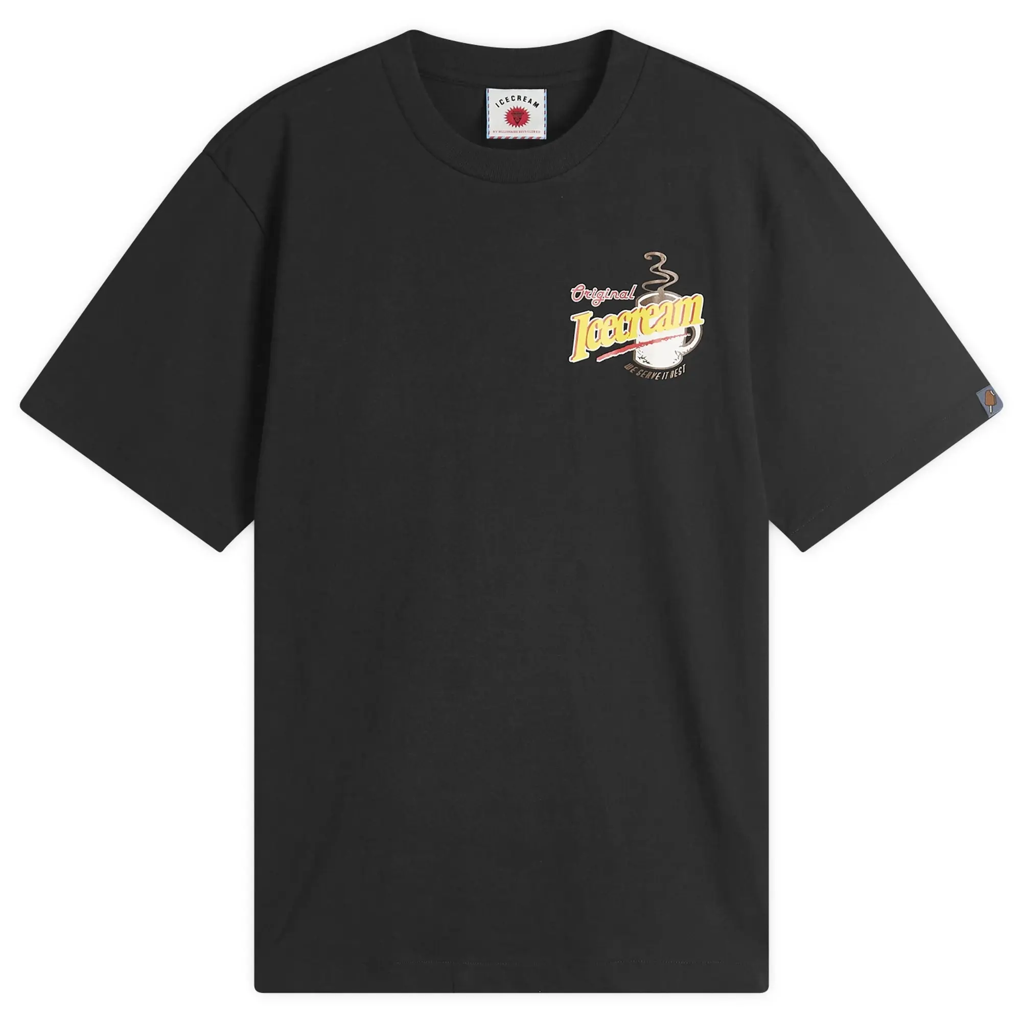 ICECREAM Men's Diner Coffee T-Shirt Black