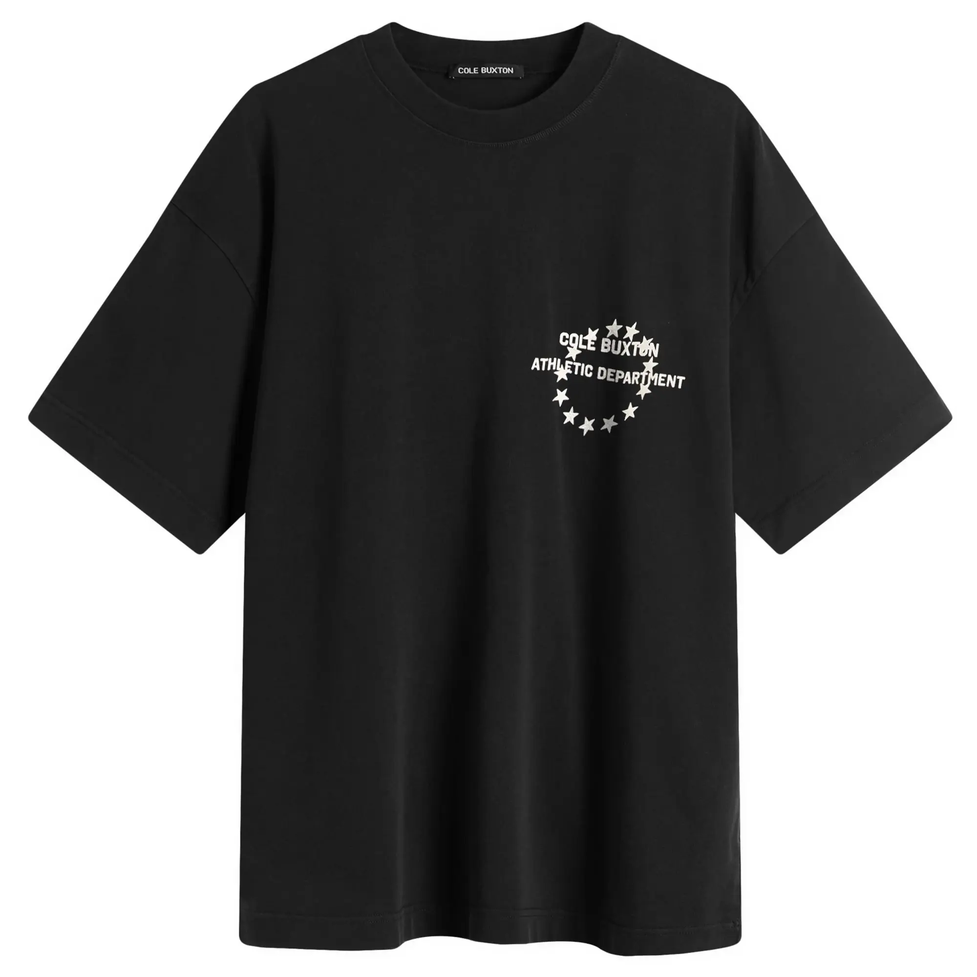 Cole Buxton Men's Athletic Department T-Shirt Vintage Black