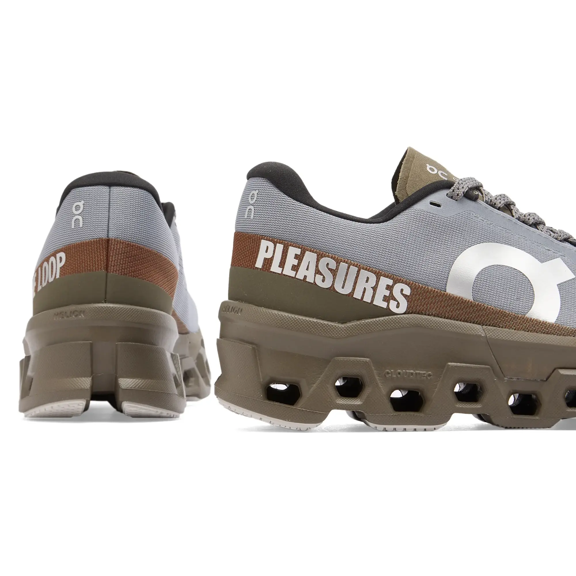 ON Men's x Pleasures x The Loop CloudmON Men'sster 2 Mist/Olive