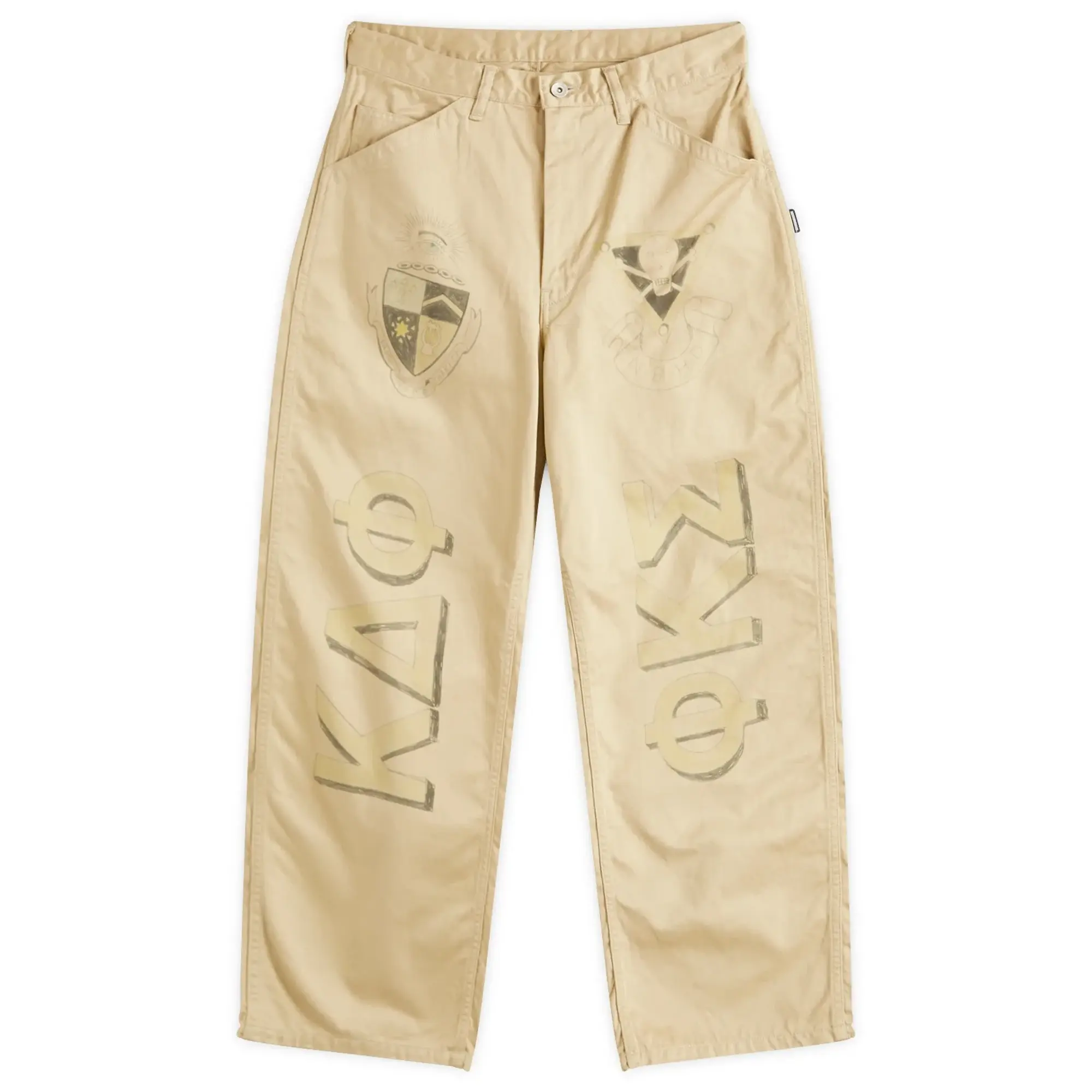 Neighborhood Men's Memorial Utility Pants Beige