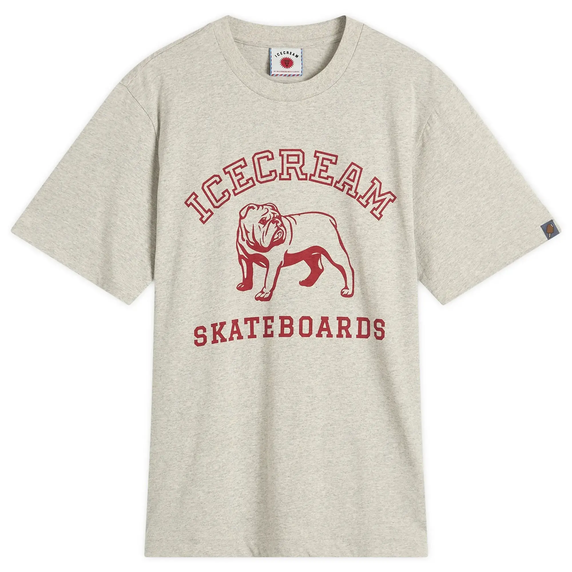 ICECREAM Men's Bulldog T-Shirt Heather Grey