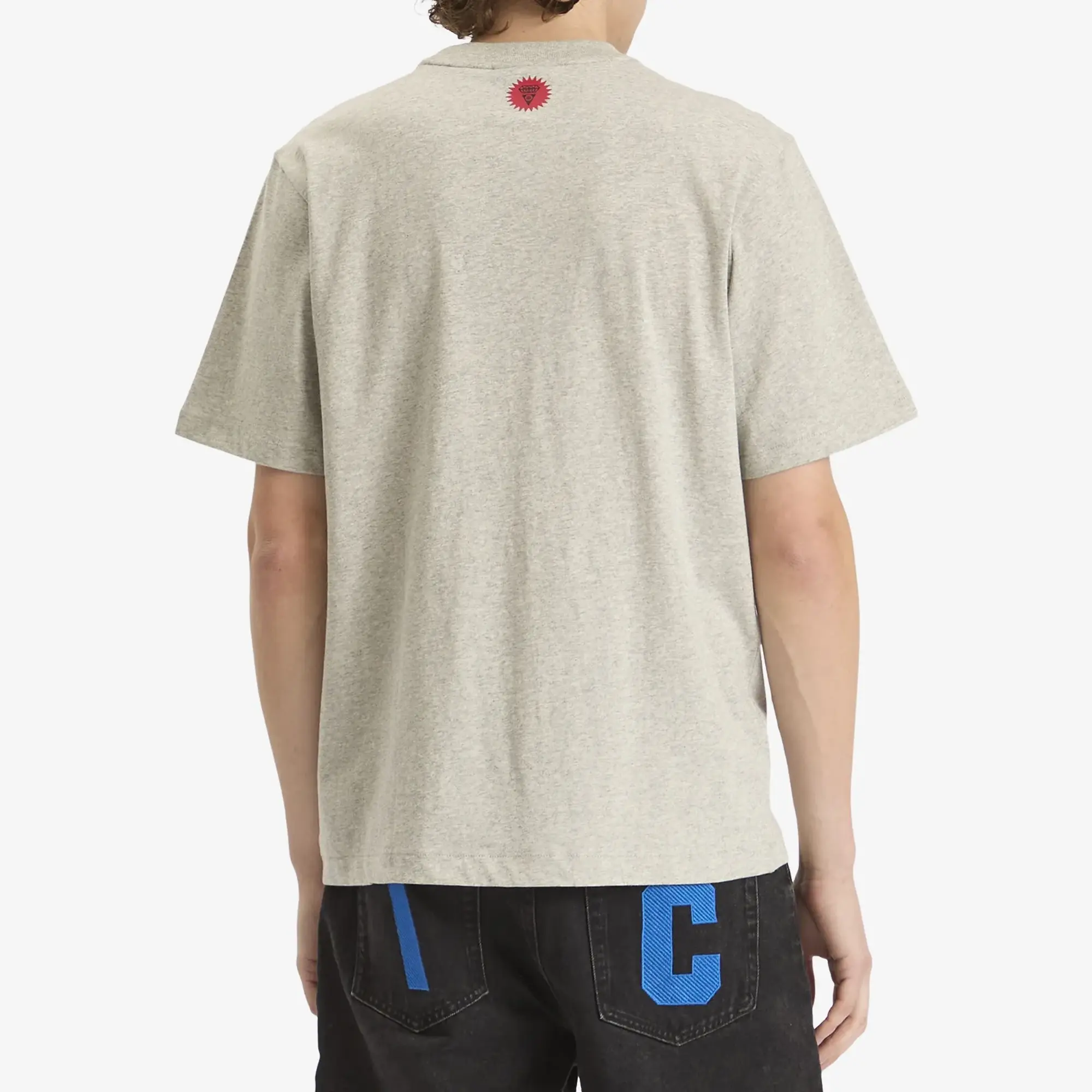 ICECREAM Men's Bulldog T-Shirt Heather Grey