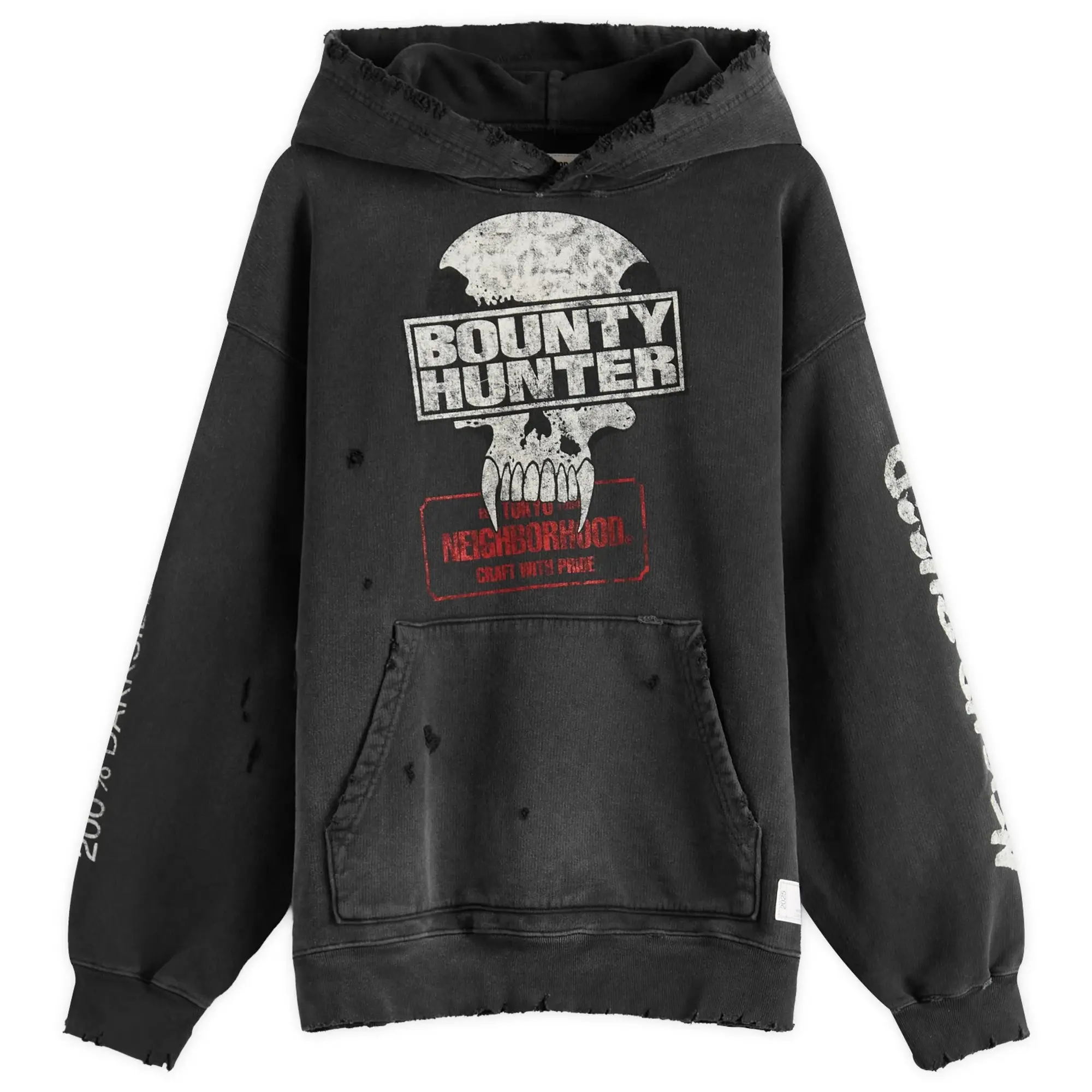 Neighborhood Men's x Bounty Hunter Savage Hoodie Black