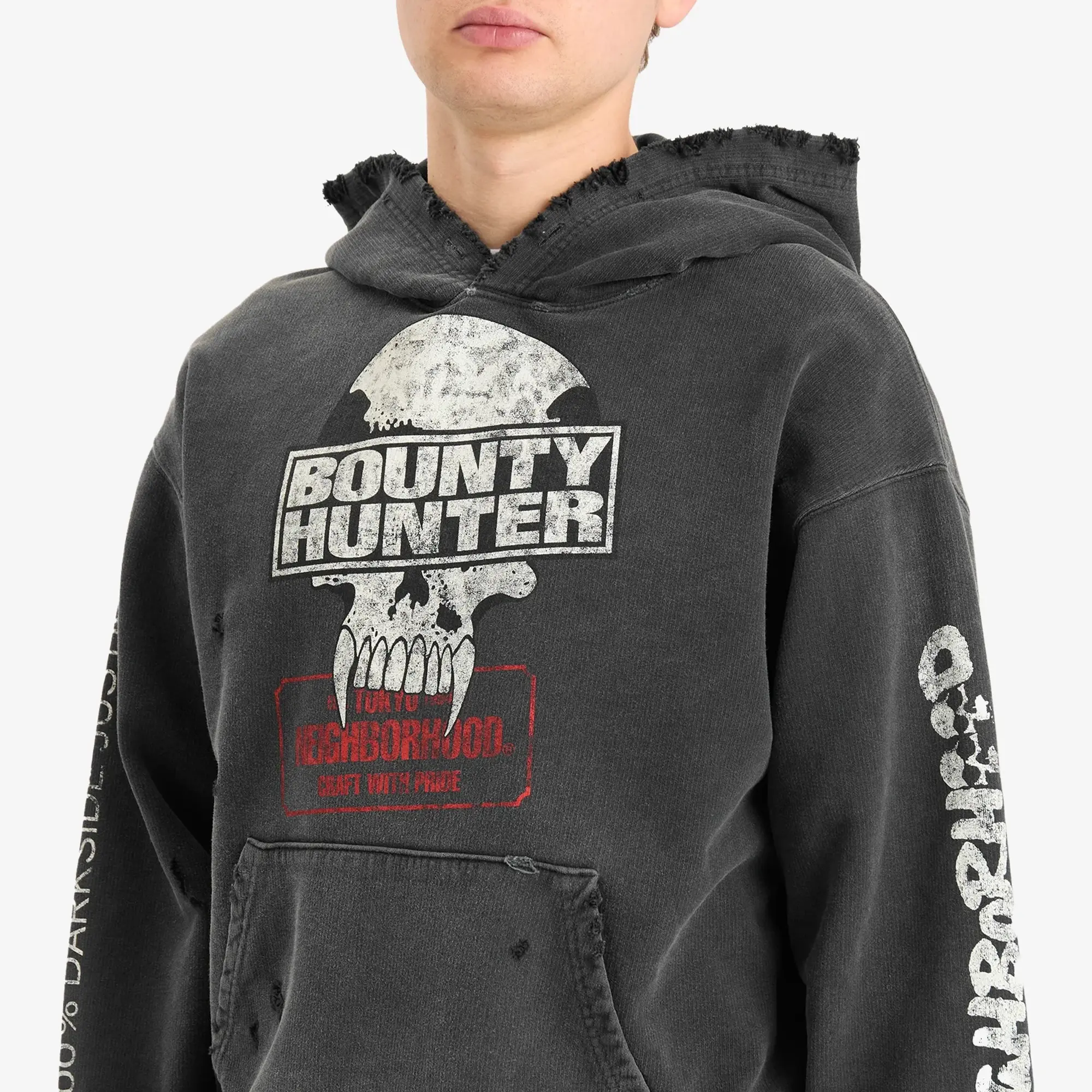 Neighborhood Men's x Bounty Hunter Savage Hoodie Black