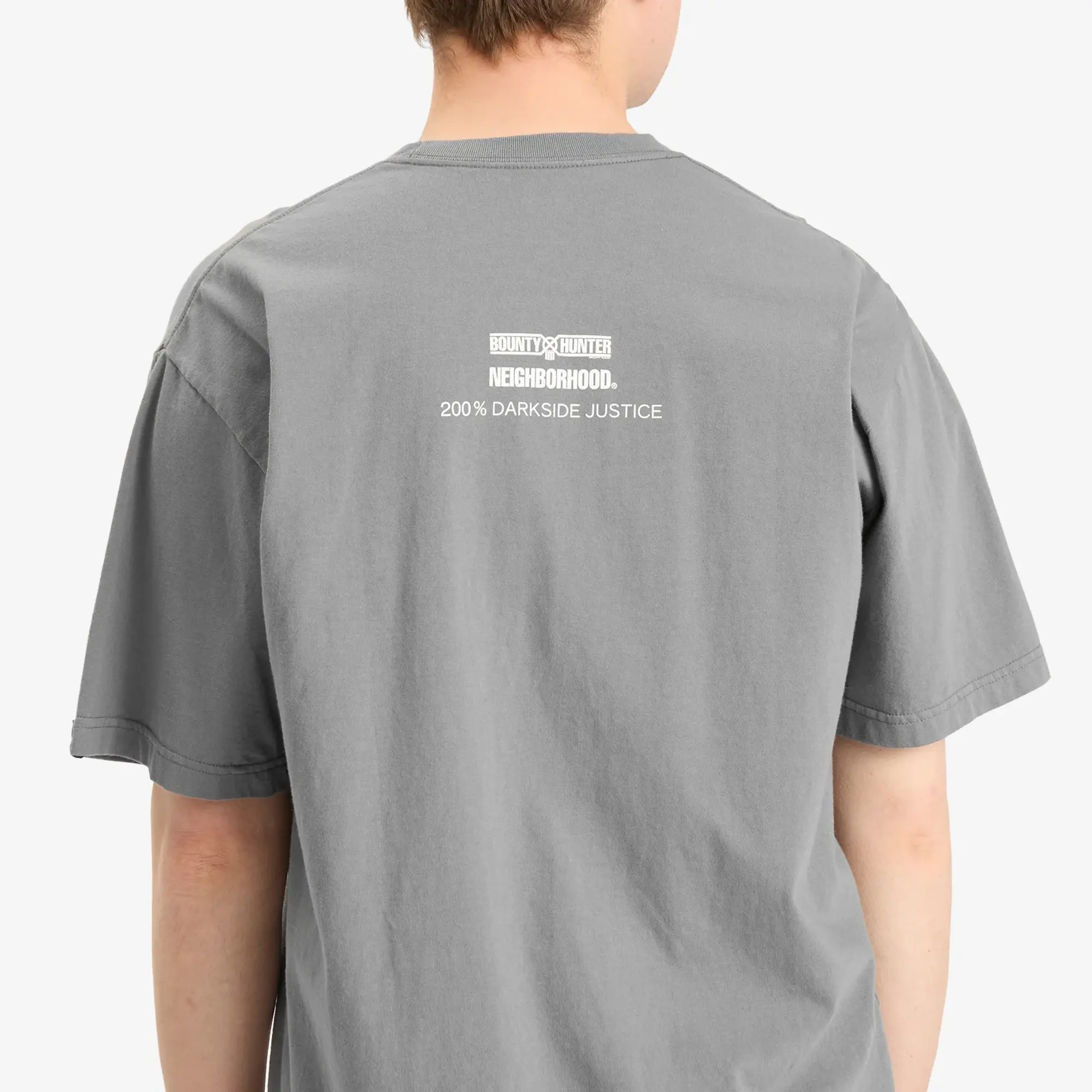 Neighborhood Men's x Bounty Hunter SS-1 T-shirt Gray