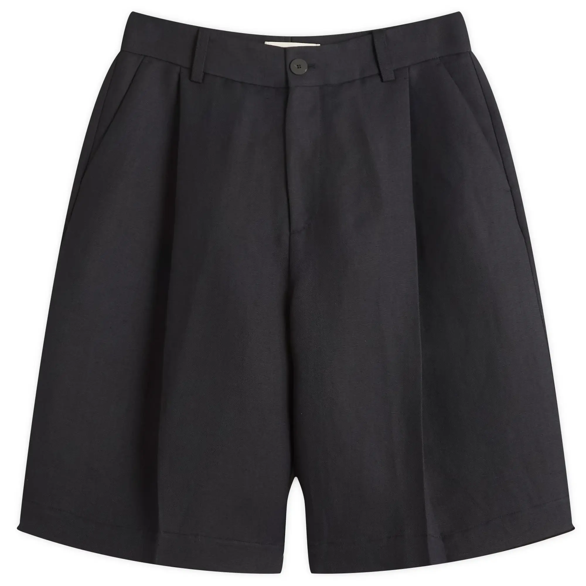 Studio Nicholson Men's Tailored Shorts Darkest Navy