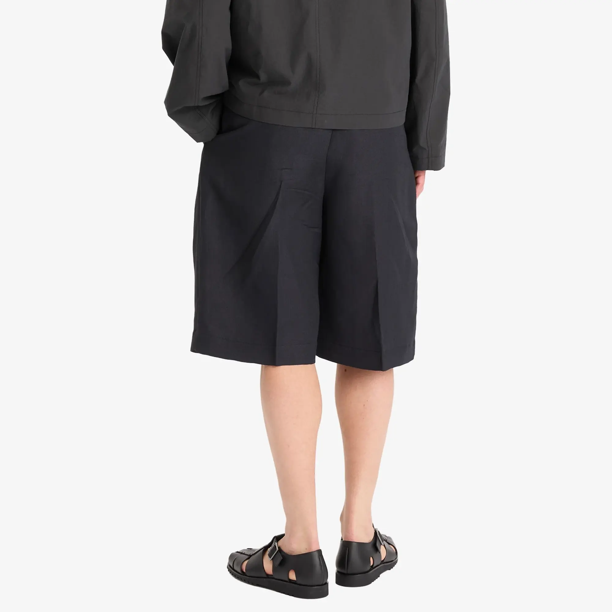 Studio Nicholson Men's Tailored Shorts Darkest Navy