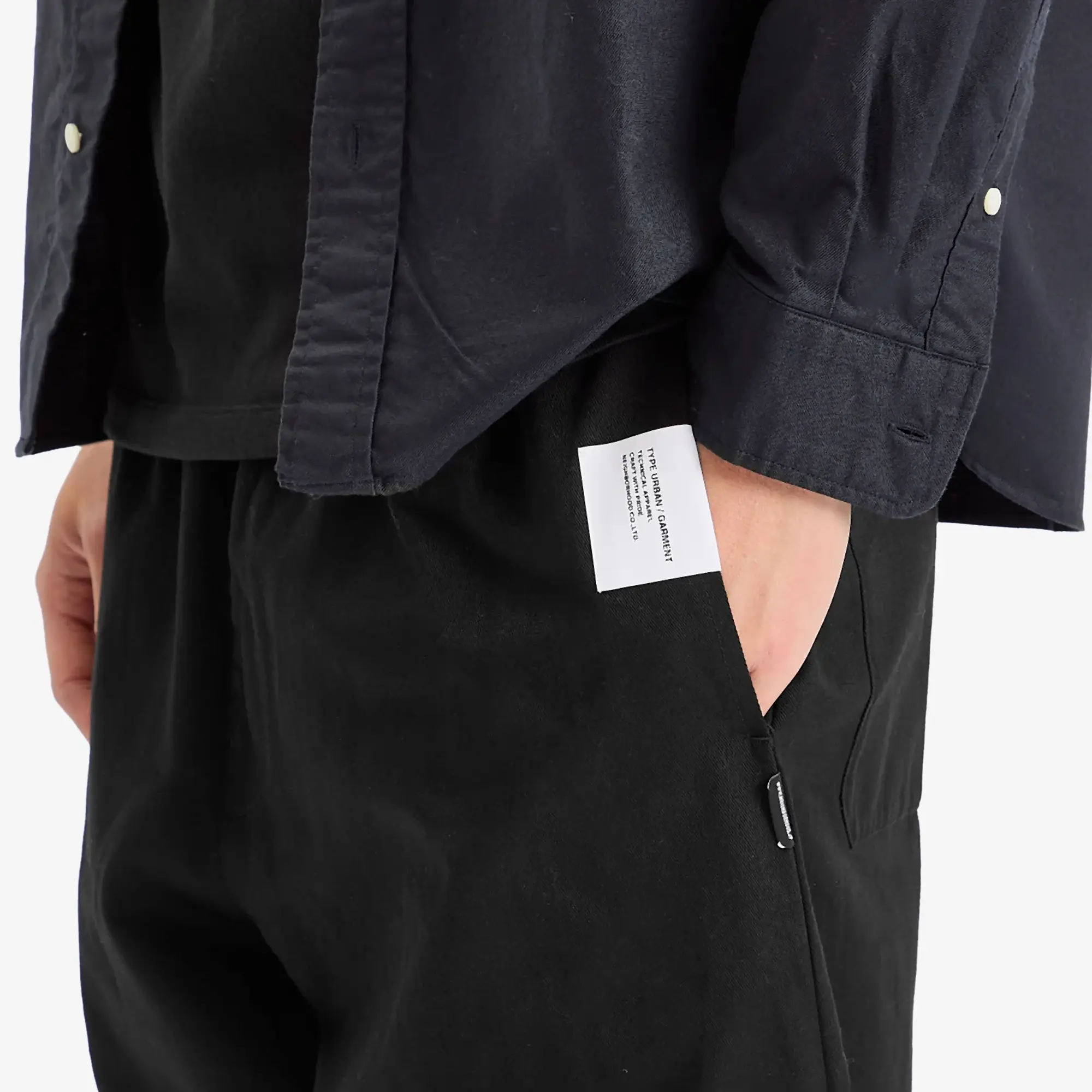 Neighborhood Men's Easy Pants Black