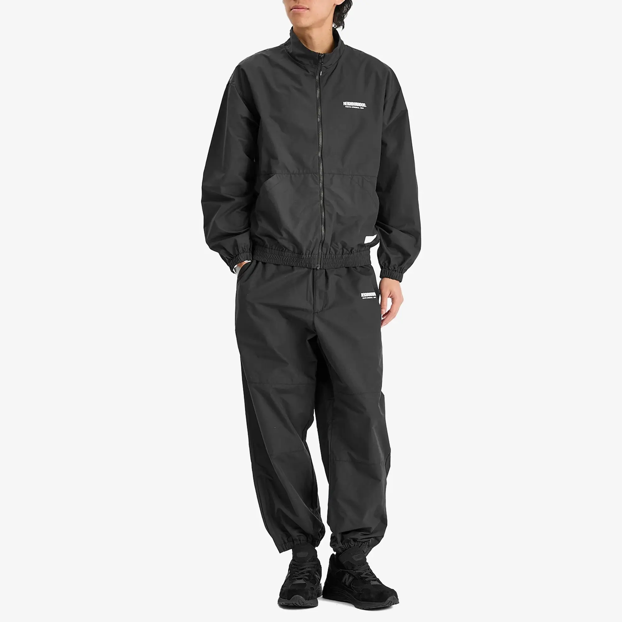 Neighborhood Men's Training Track Pants Black