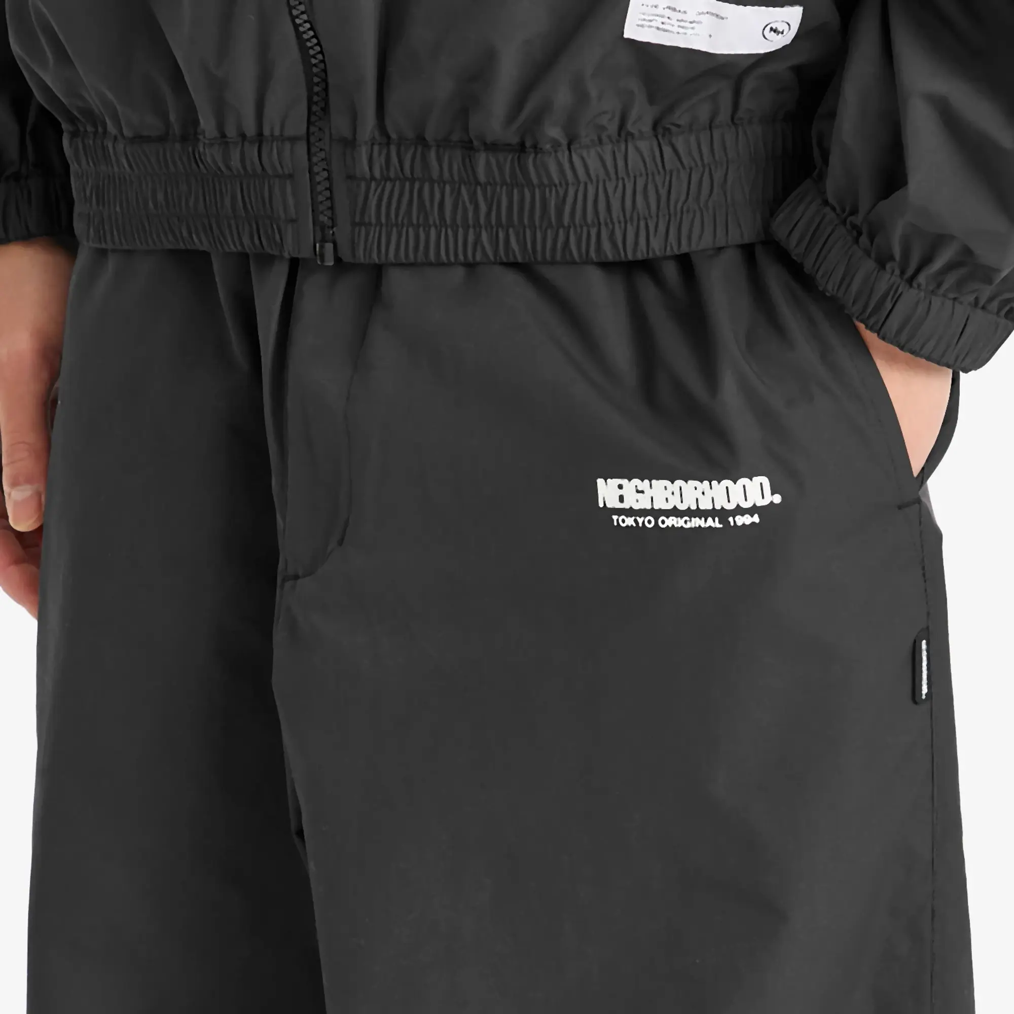 Neighborhood Men's Training Track Pants Black