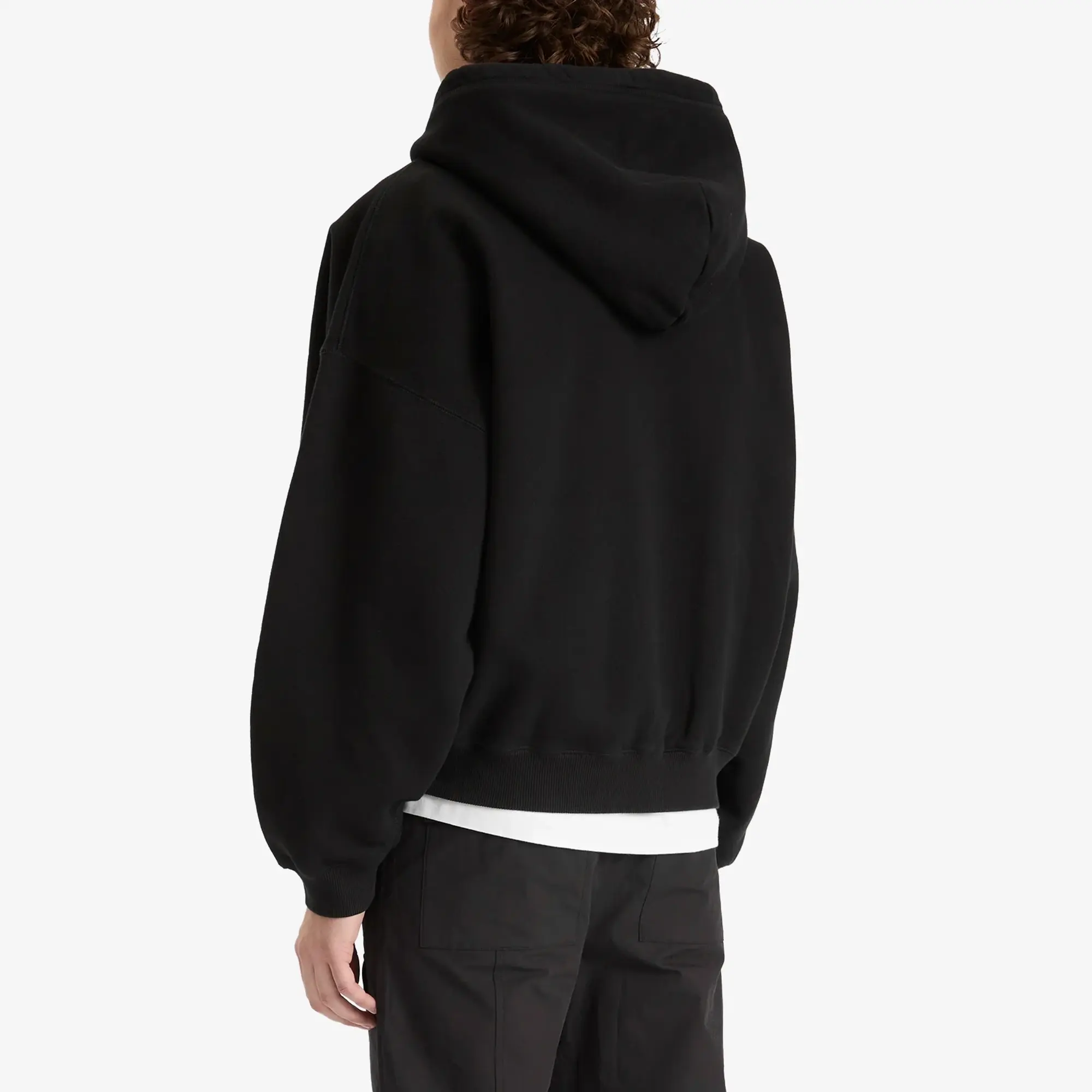 Cole Buxton Men's Collegiate Crest Zipped Hoodie Black