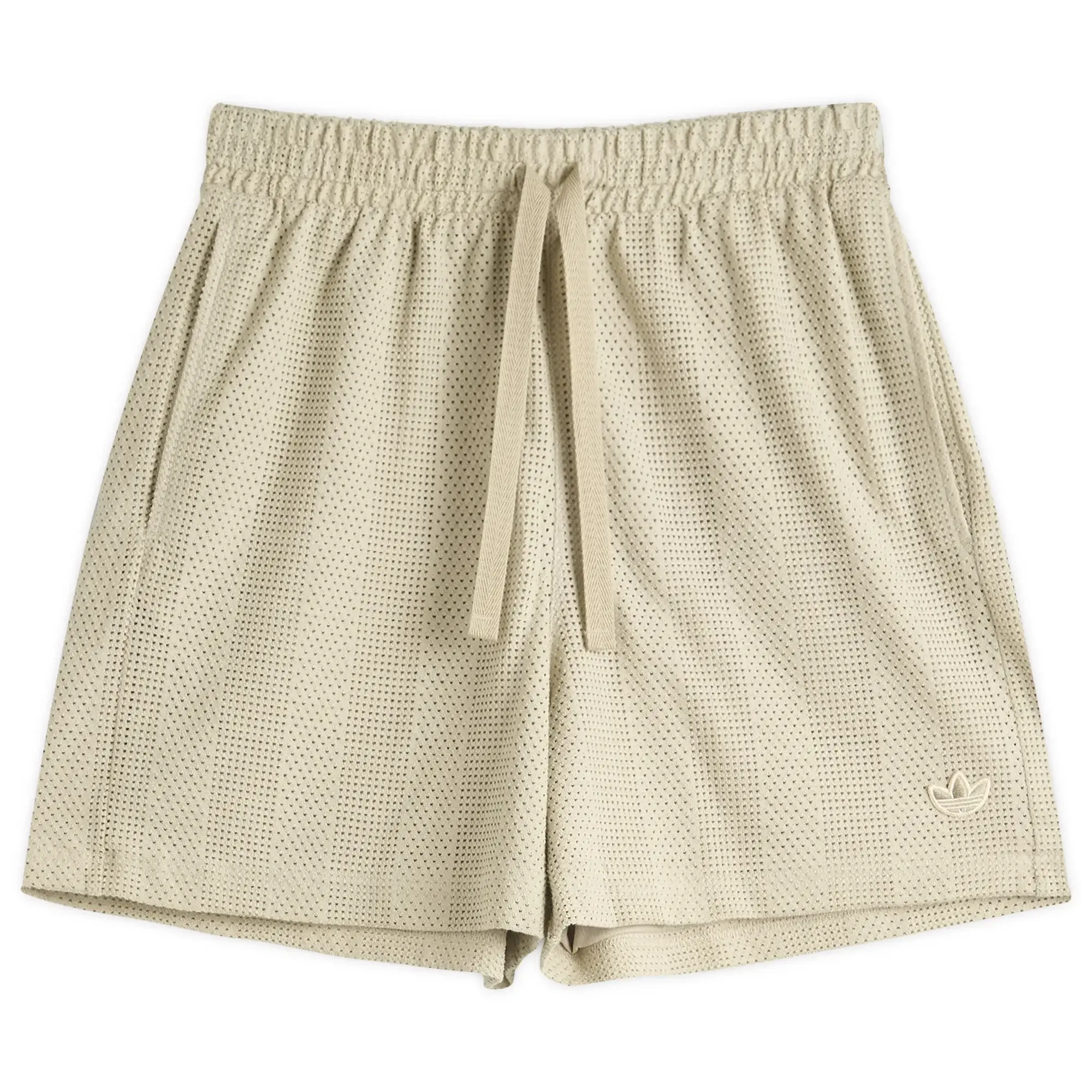 Adidas Men's Summer Knit Shorts Putty Grey/Wonder White