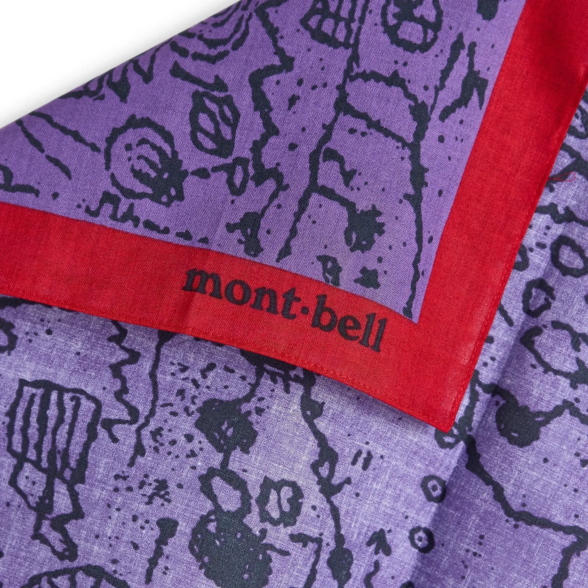 Montbell Men's Bandana Crimson Vista