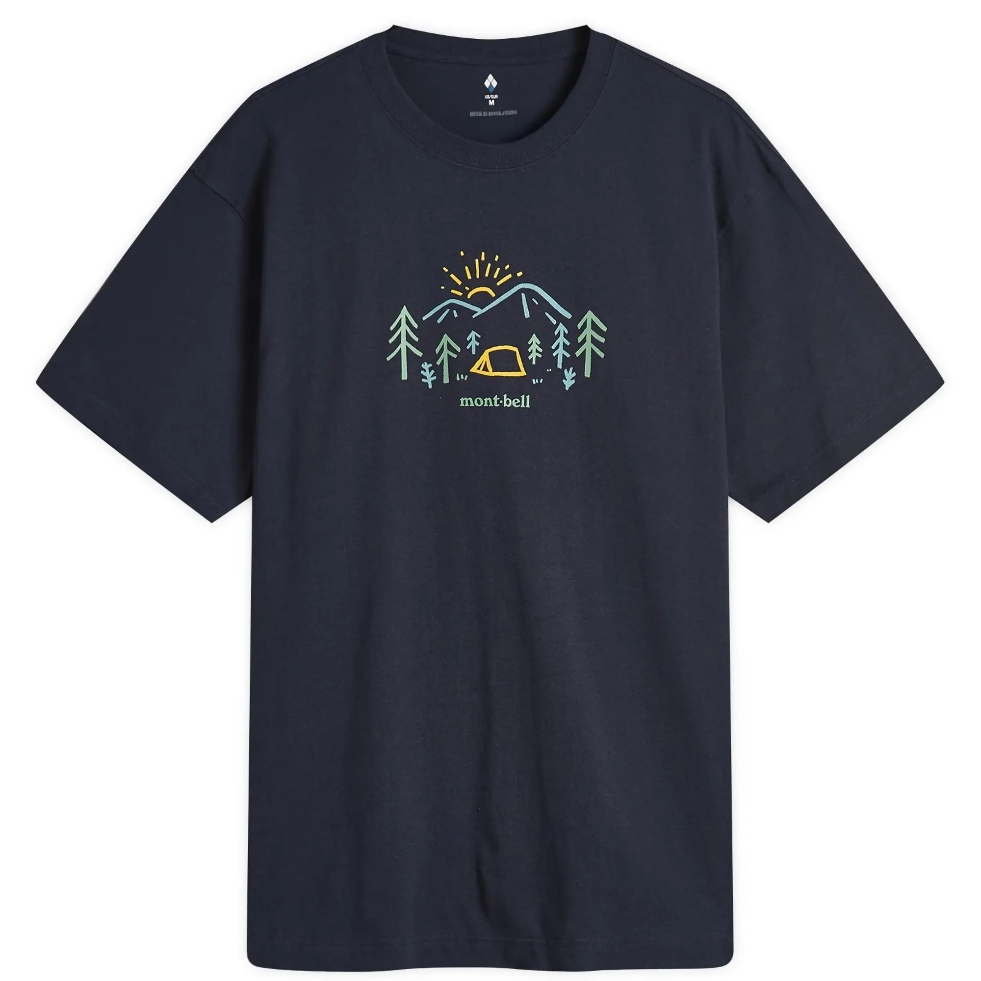 Montbell Men's Morning T-Shirt Navy