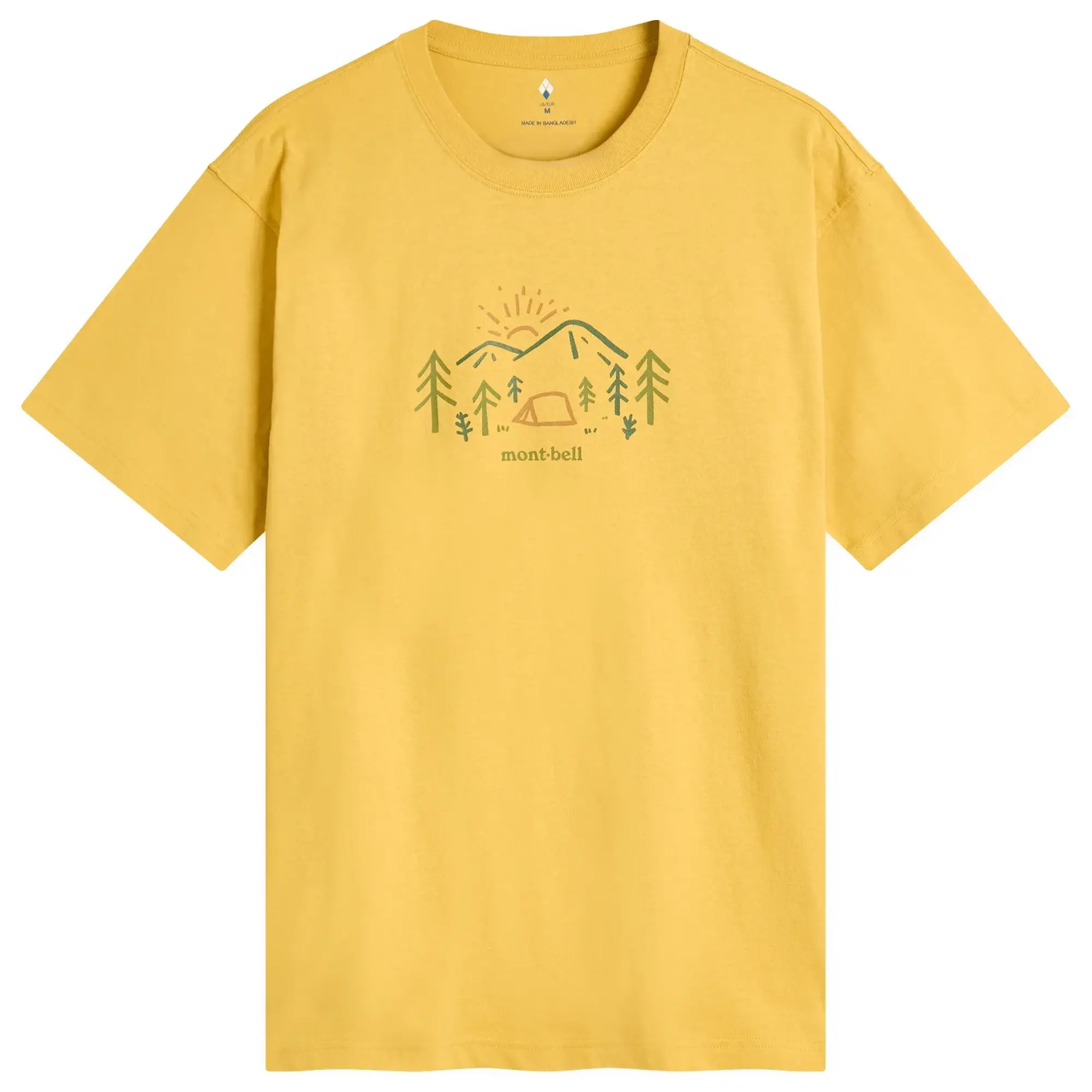 Montbell Men's Morning T-Shirt Yellow