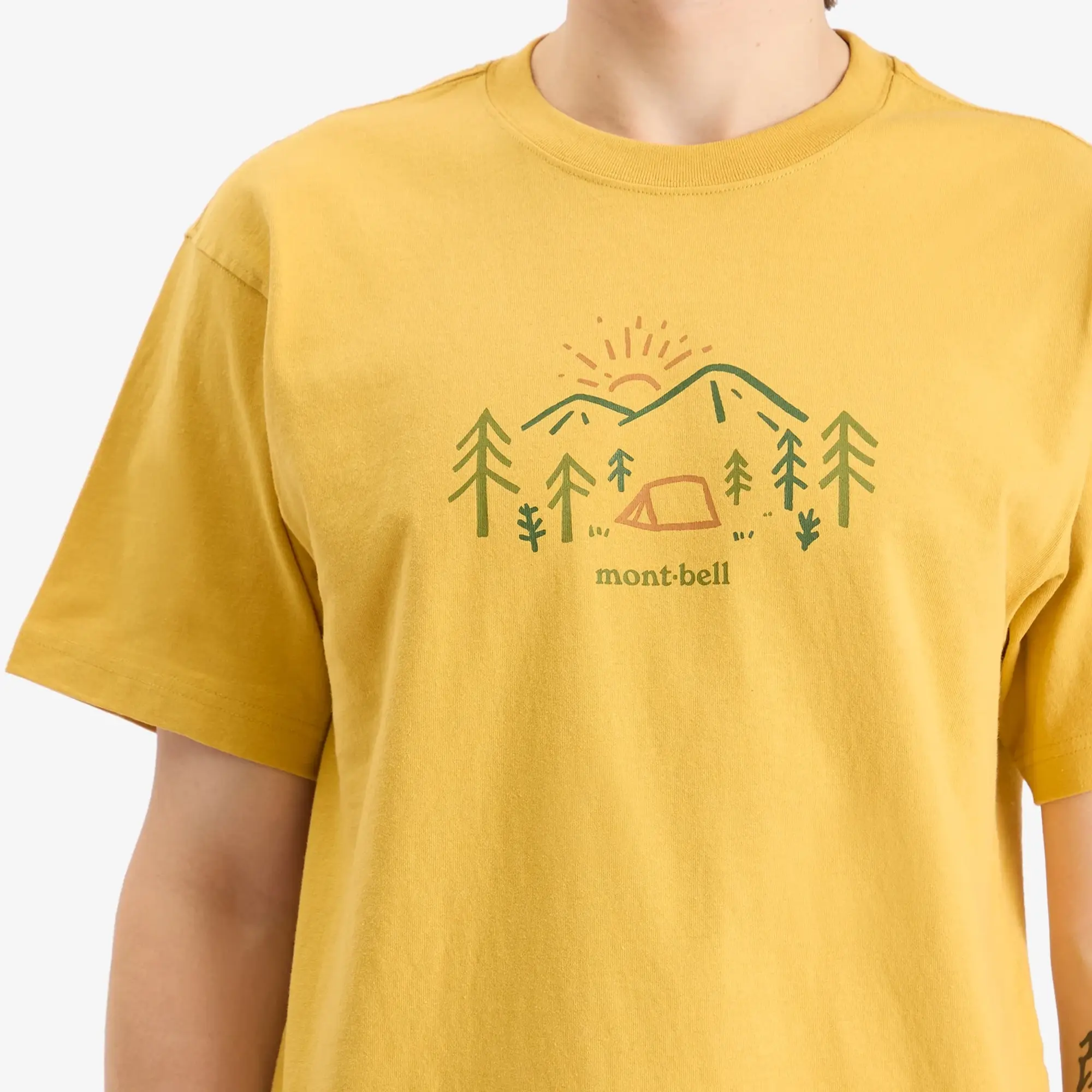 Montbell Men's Morning T-Shirt Yellow