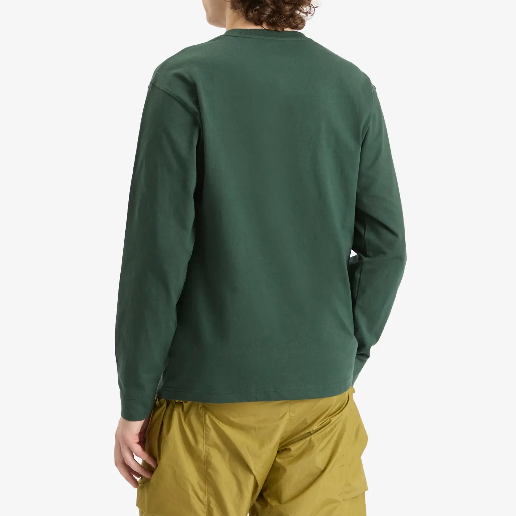 Montbell Men's Mountains Long Sleeve T-Shirt Dark Green