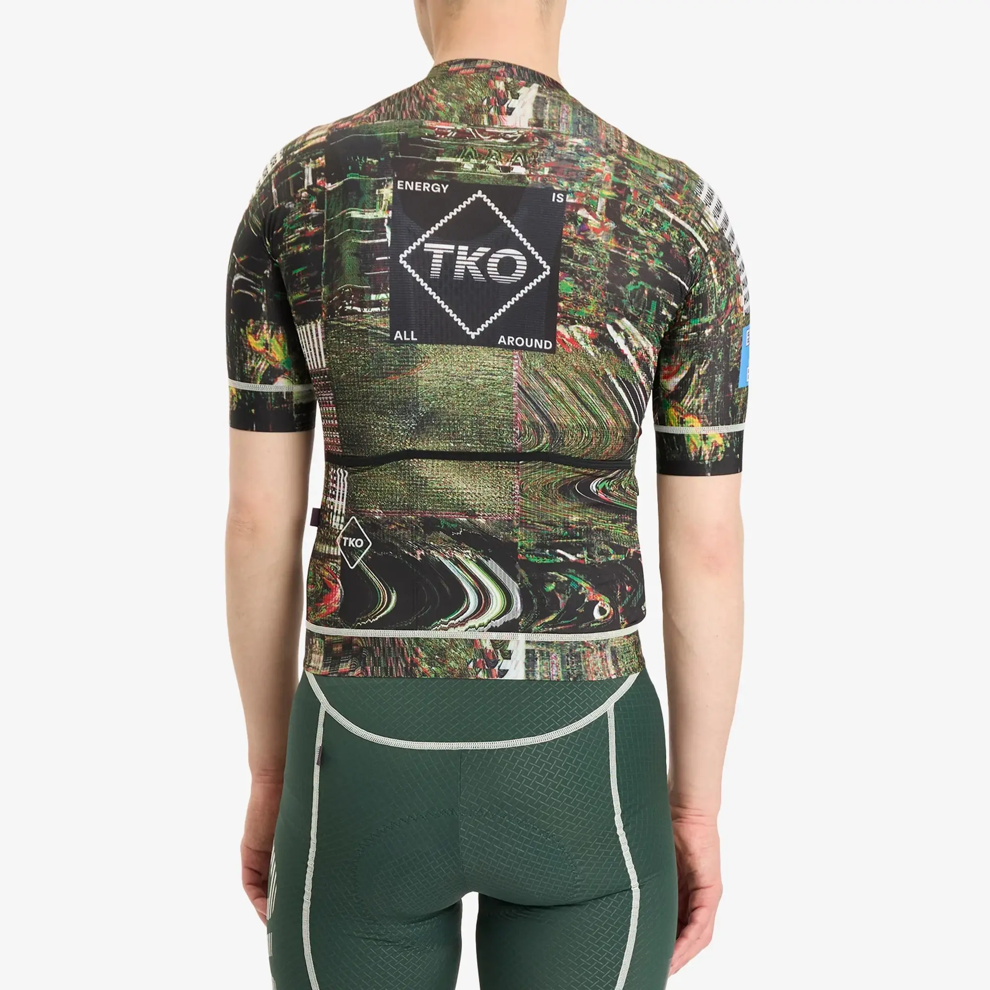 Pas Normal Studios Men's T.K.O. Mechanism Jersey Human Error Green